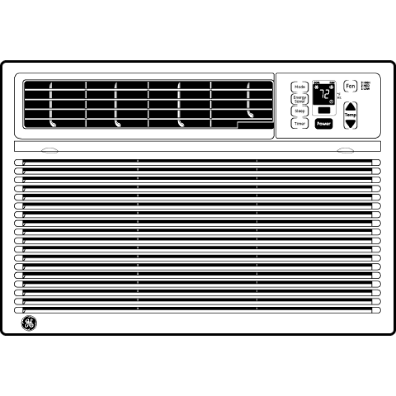 115 Volt Electronic Room Air Conditioner ASQ12AL, product image 2 of 2