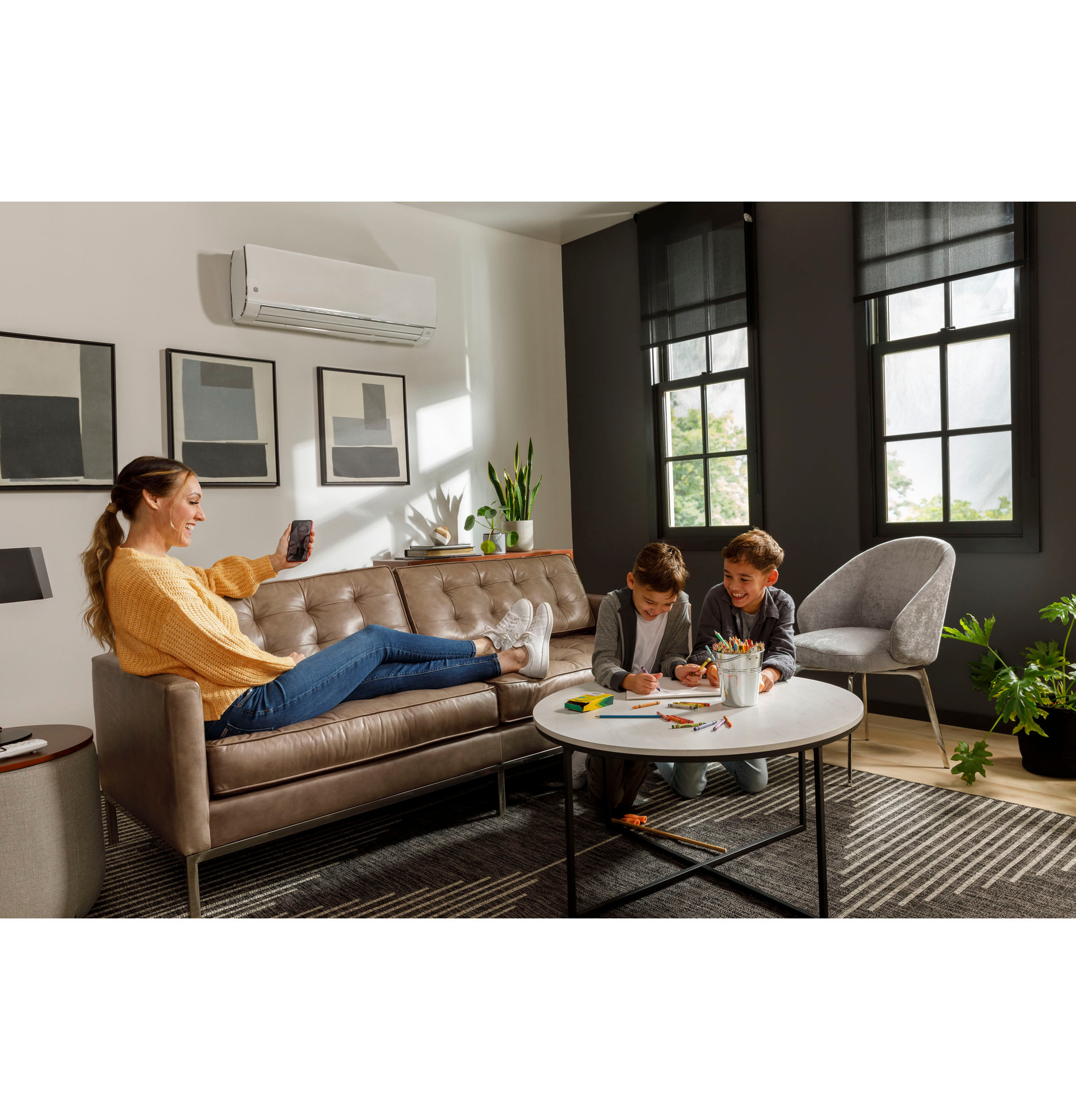Endure Series 208-230V 18,000 BTU Single-Zone Ductless Highwall Indoor Unit ASYW18URDEB, product image 6 of 6