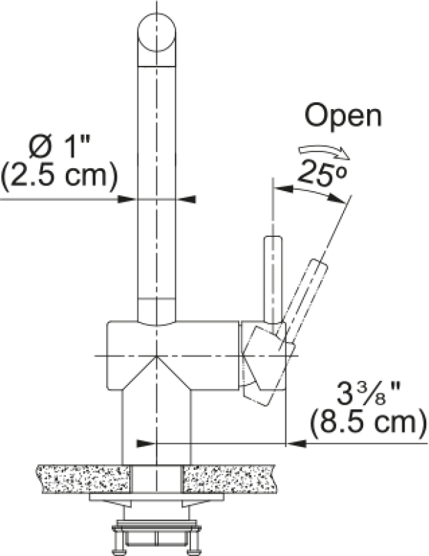 Atlas Neo Pull Out Faucet view 14