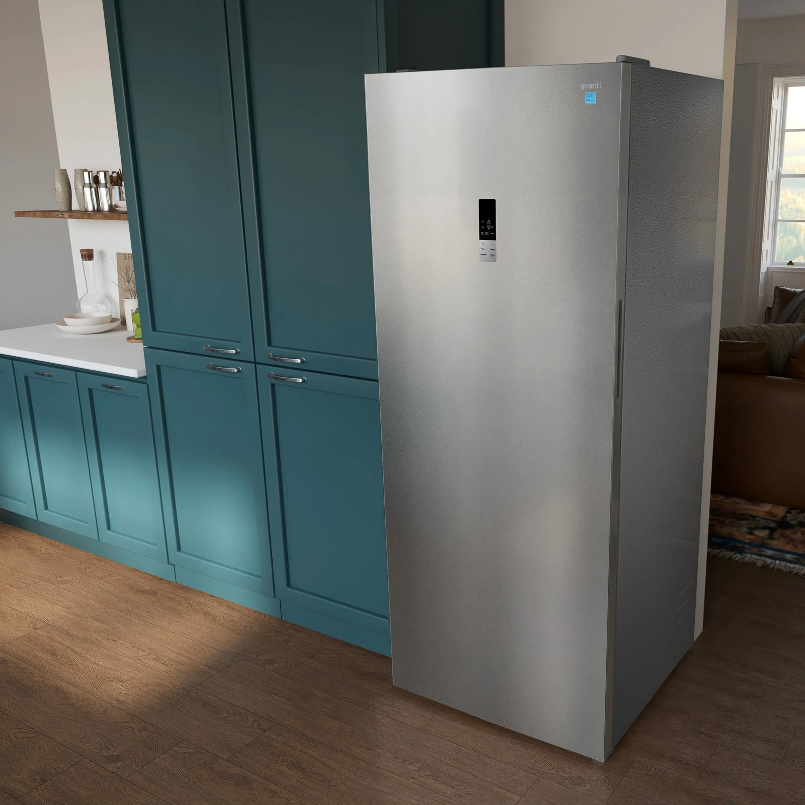 MaxxSpace Garage-Ready 23 cu. ft. Convertible Upright Freezer AV230VFLJM0SS, product image 2 of 17