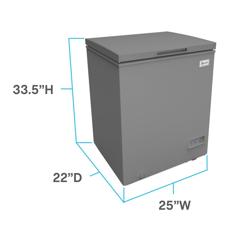 Avanti Garage Ready Chest Freezer AVCF50MB, product image 26 of 30