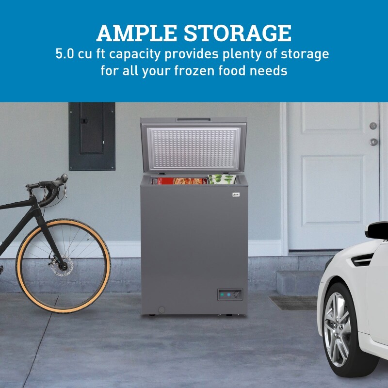 Avanti Garage Ready Chest Freezer AVCF50SG, product image 29 of 30