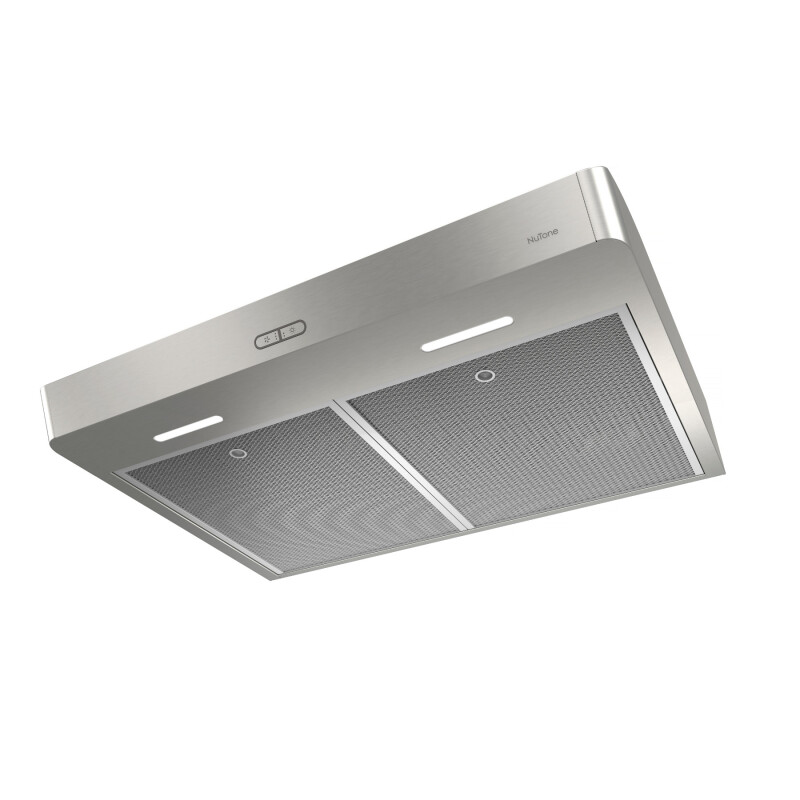NuTone 30" Convertible Under-Cabinet Range Hood w/ Light AVDF130SS