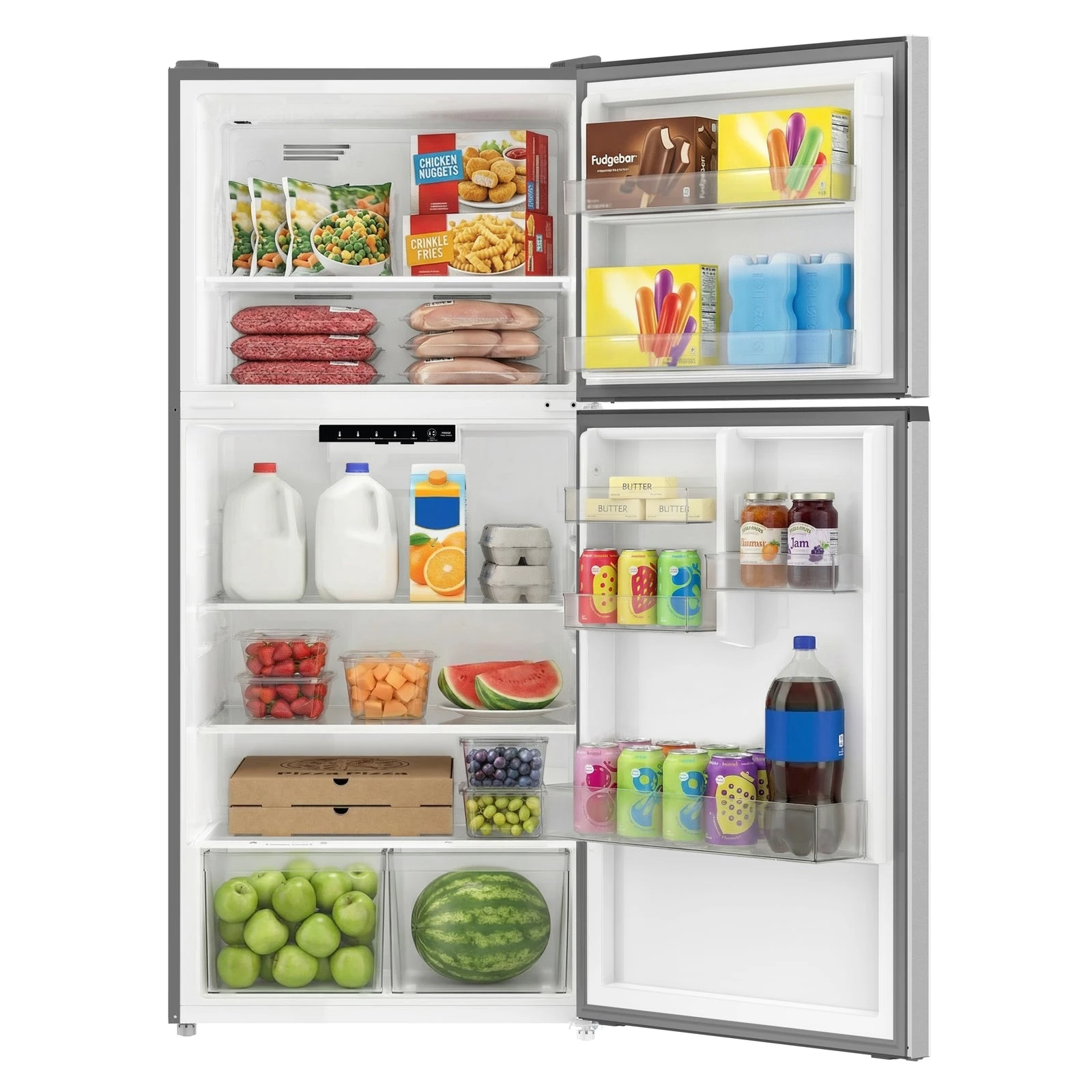 Avanti MaxxSpace Garage-Ready 21 cu. ft. Refrigerator AVFF21DLJM0SS