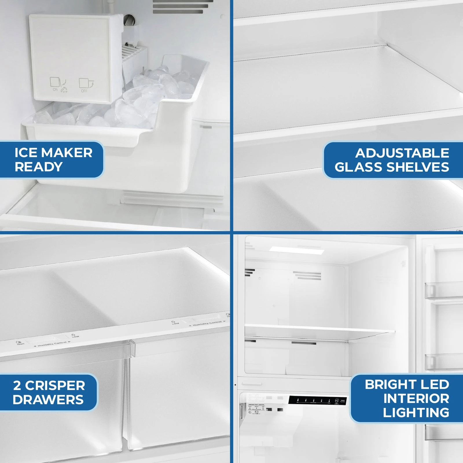 Avanti MaxxSpace Garage-Ready 21 cu. ft. Refrigerator AVFF21DLJM0W