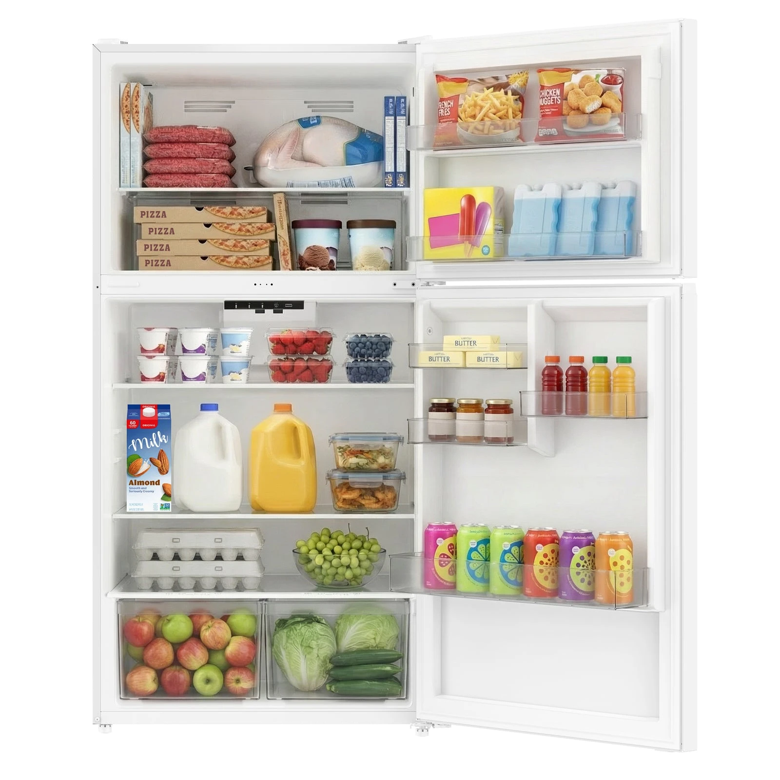 Avanti MaxxSpace Garage-Ready 24 cu. ft. Refrigerator AVFF24DLJM0W