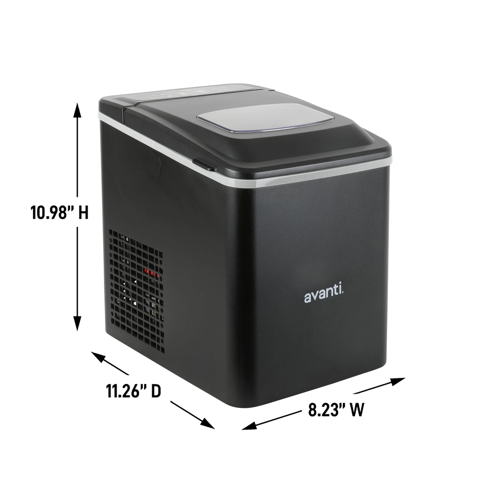 Mighty Ice Countertop Bullet Ice Maker AVIM2625IBK