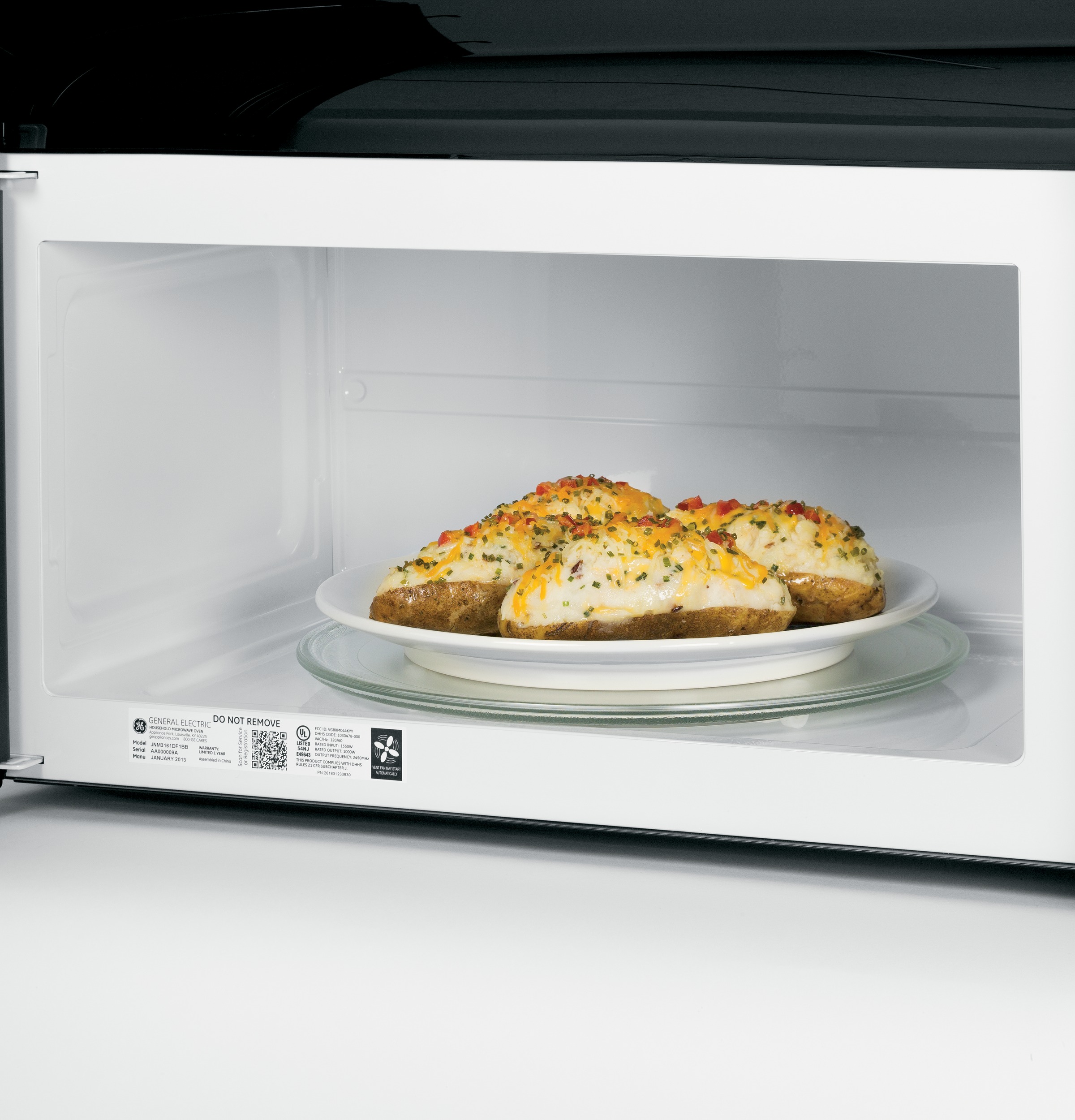 GE Artistry Series 1.6 Cu. Ft. Over-the-Range Microwave Oven view 7