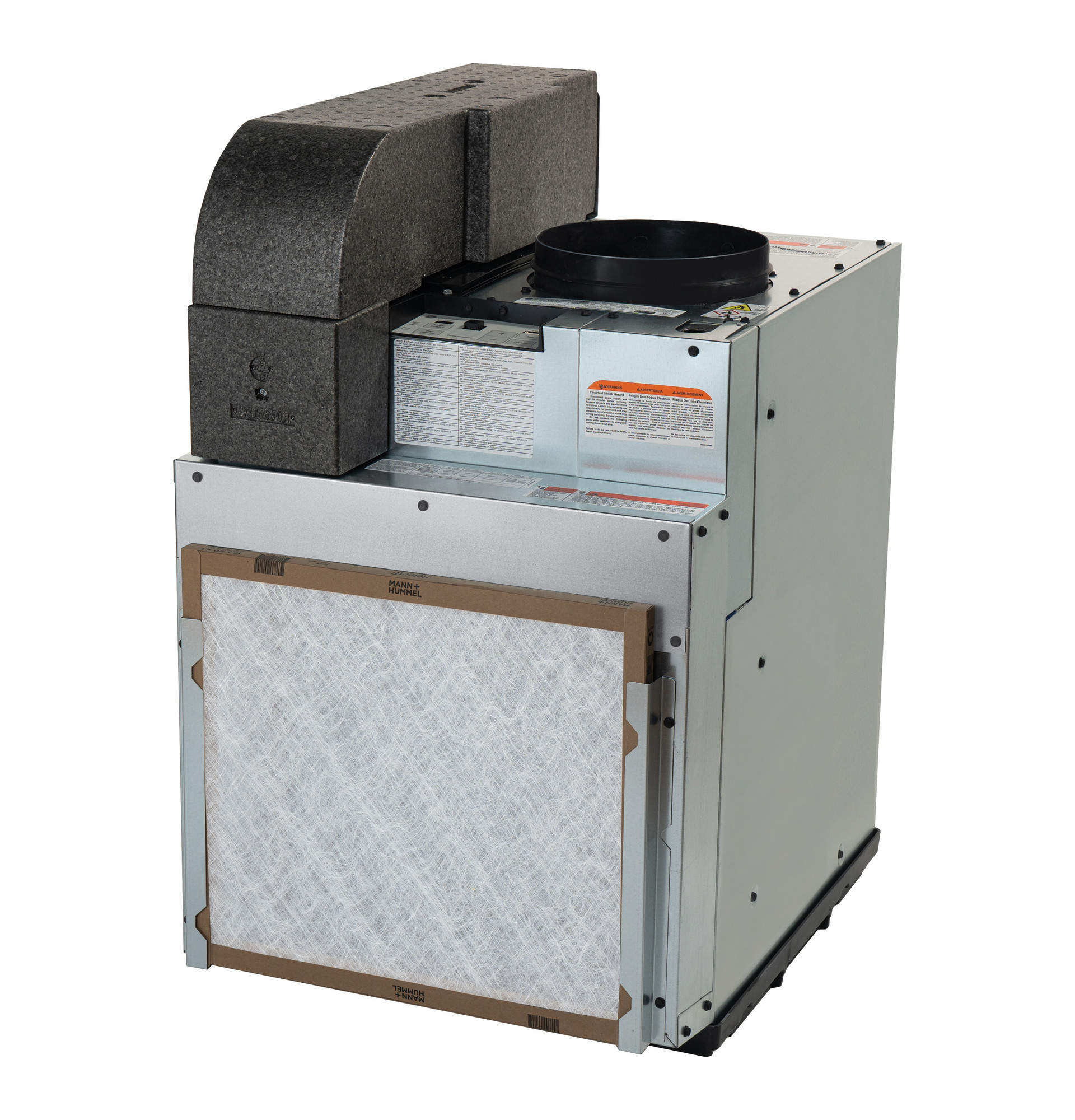 Vertical Zoneline V12 Inverter Heat Pump 265V Make Up Air WiFi R454B AVVL12EMXWA