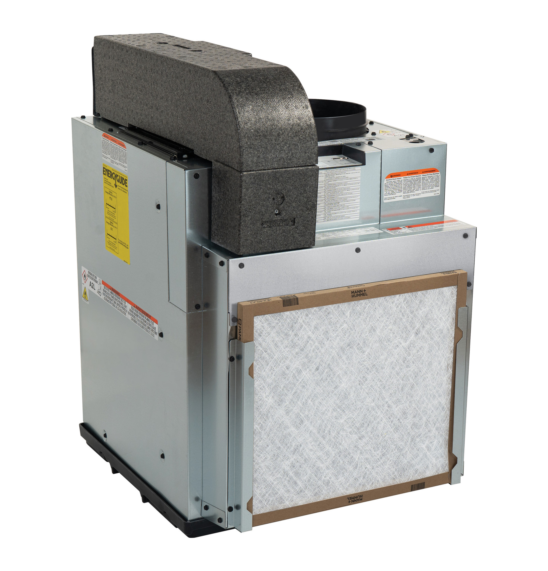 Vertical Zoneline V12 Inverter Heat Pump 265V Make Up Air WiFi R454B AVVL12EMXWA