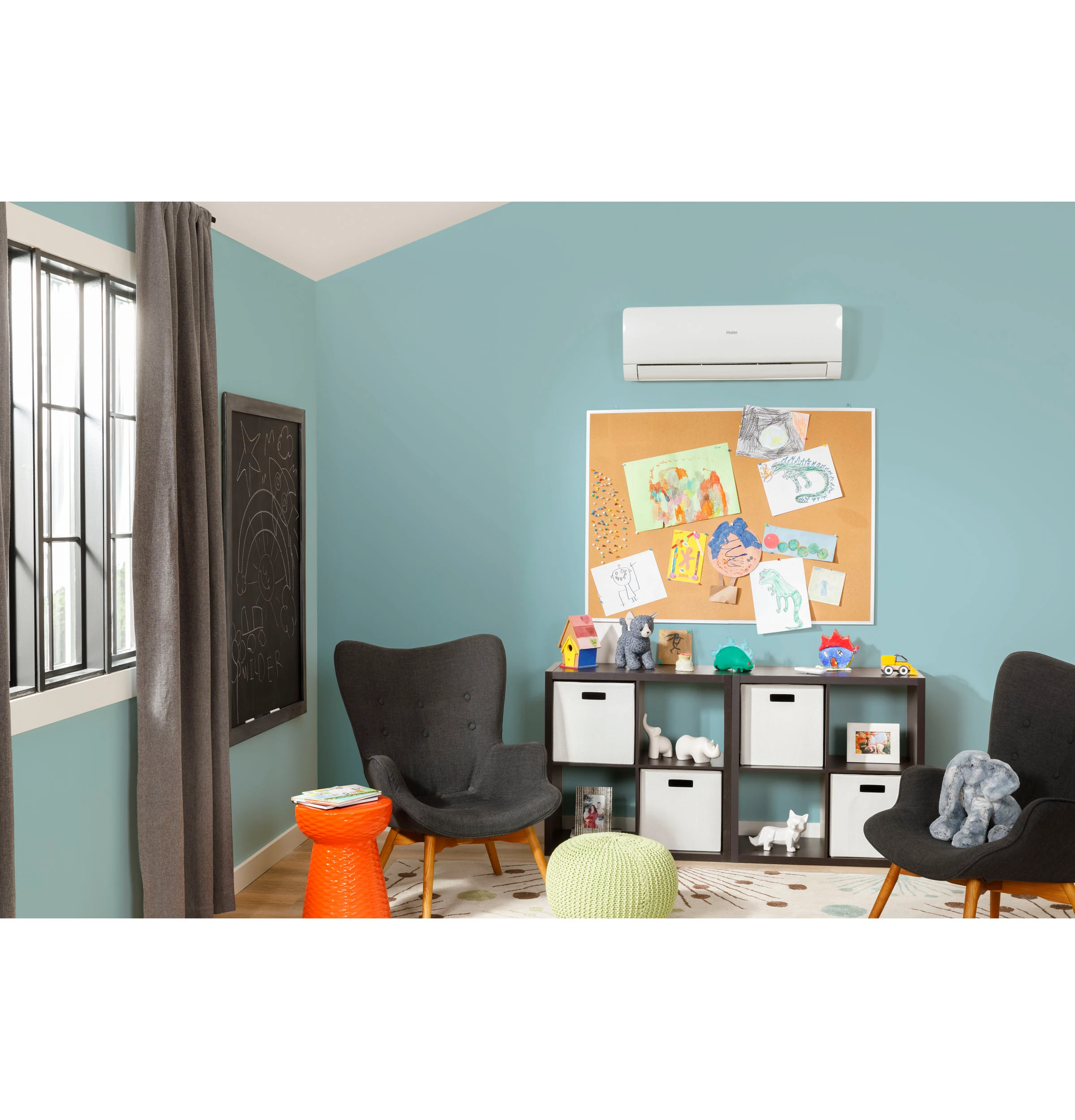 Advanced Plus Series 208-230V 9,000 BTU Single-Zone Ductless Highwall Indoor Unit AW09ES2VHB