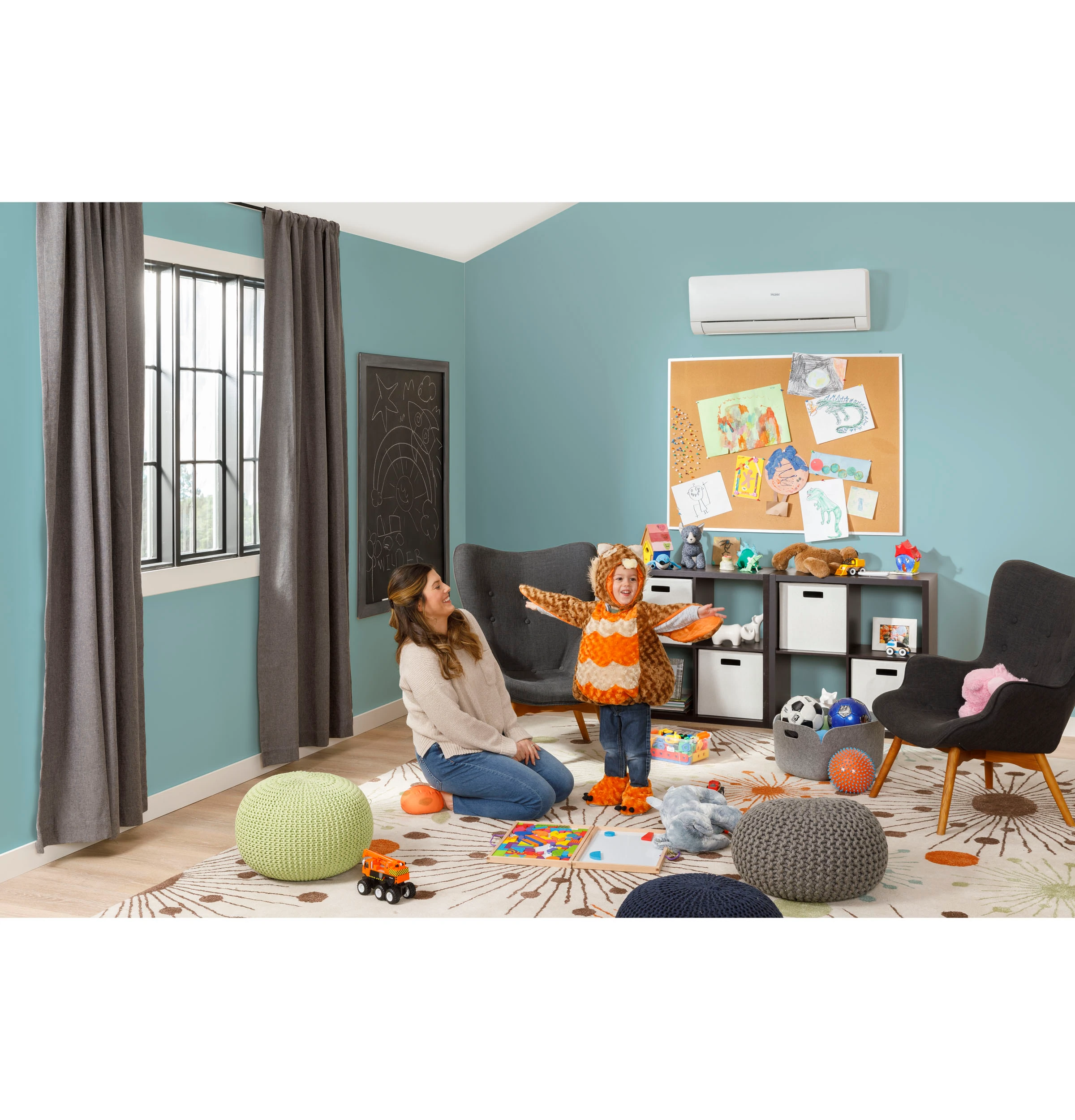 Advanced Plus Series 208-230V 9,000 BTU Single-Zone Ductless Highwall Indoor Unit AW09ES2VHB