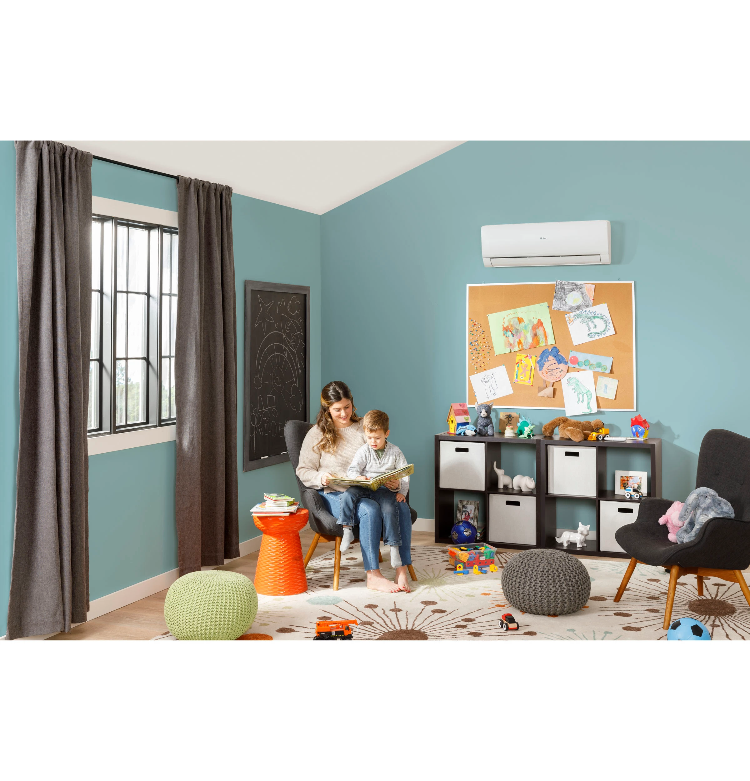 Advanced Plus Series 208-230V 9,000 BTU Single-Zone Ductless Highwall Indoor Unit AW09ES2VHB