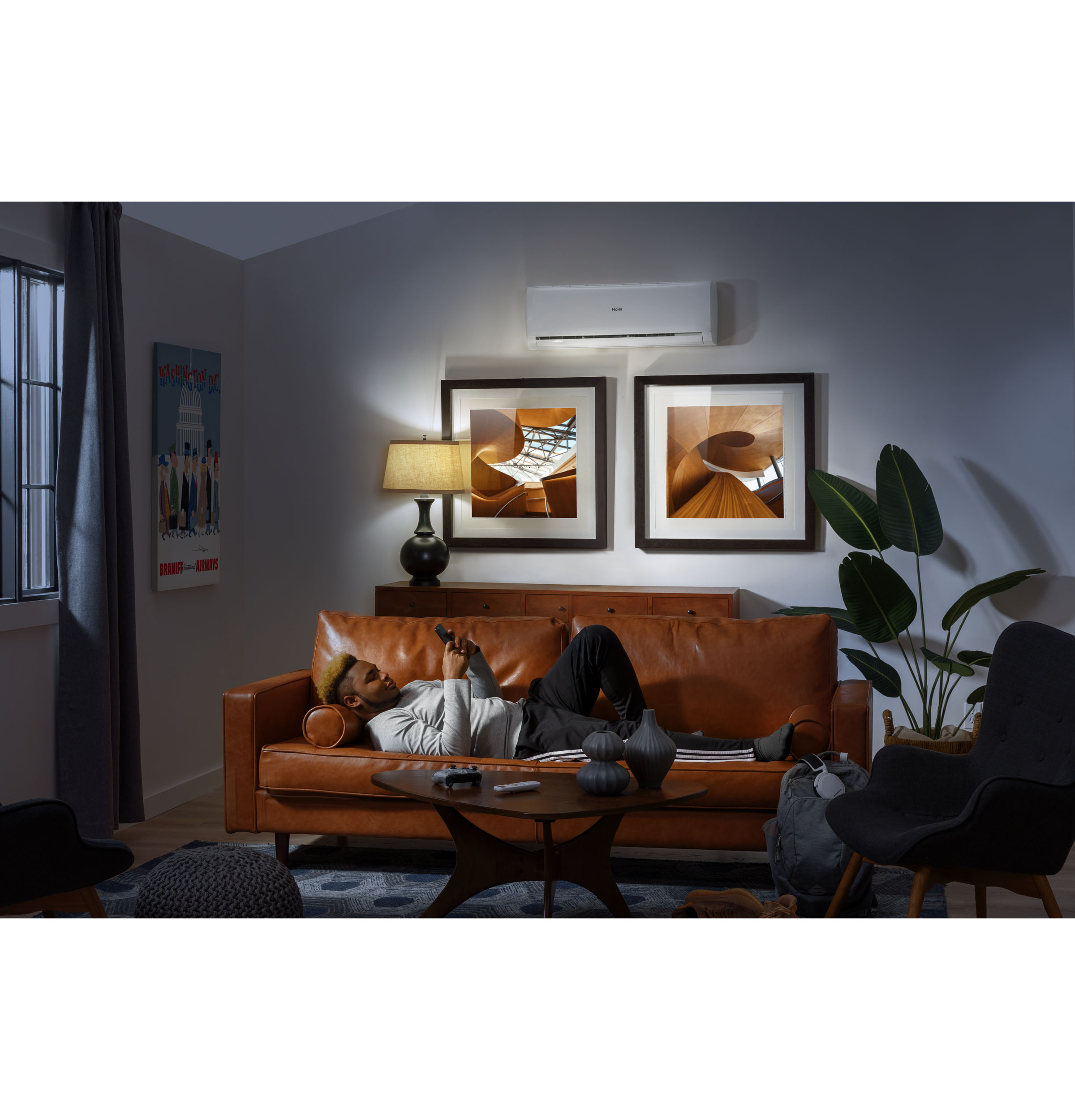 Tempo Series 115V 9,000 BTU Single Zone Ductless Highwall Indoor UnitTempo Series 115V 9,000 BTU Single Zone Ductless Highwall Indoor Unit AW09TE1VHA