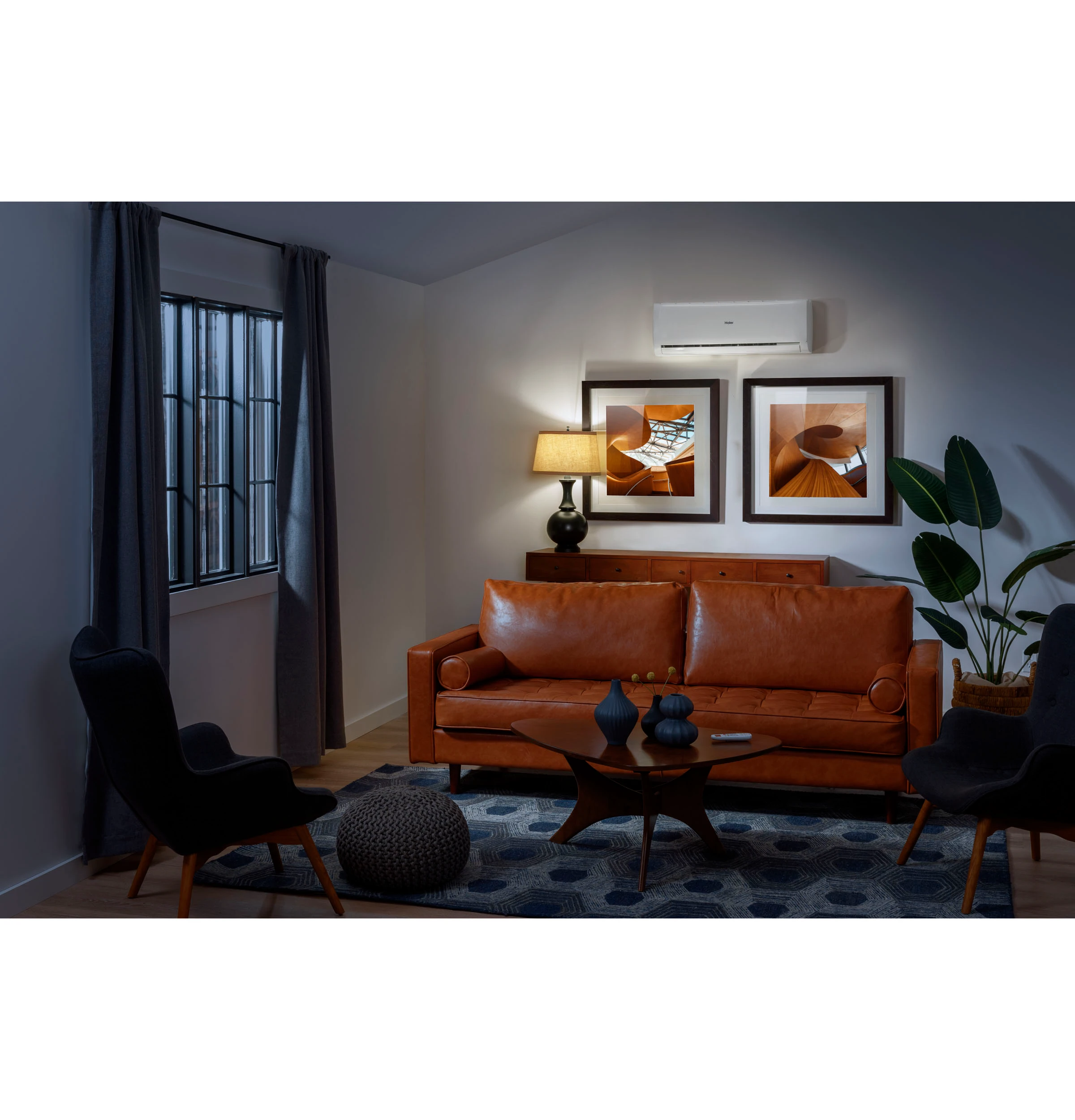 Tempo Series 208-230V 12,000 BTU Single Zone Ductless Highwall Indoor Unit AW09TE2VHA