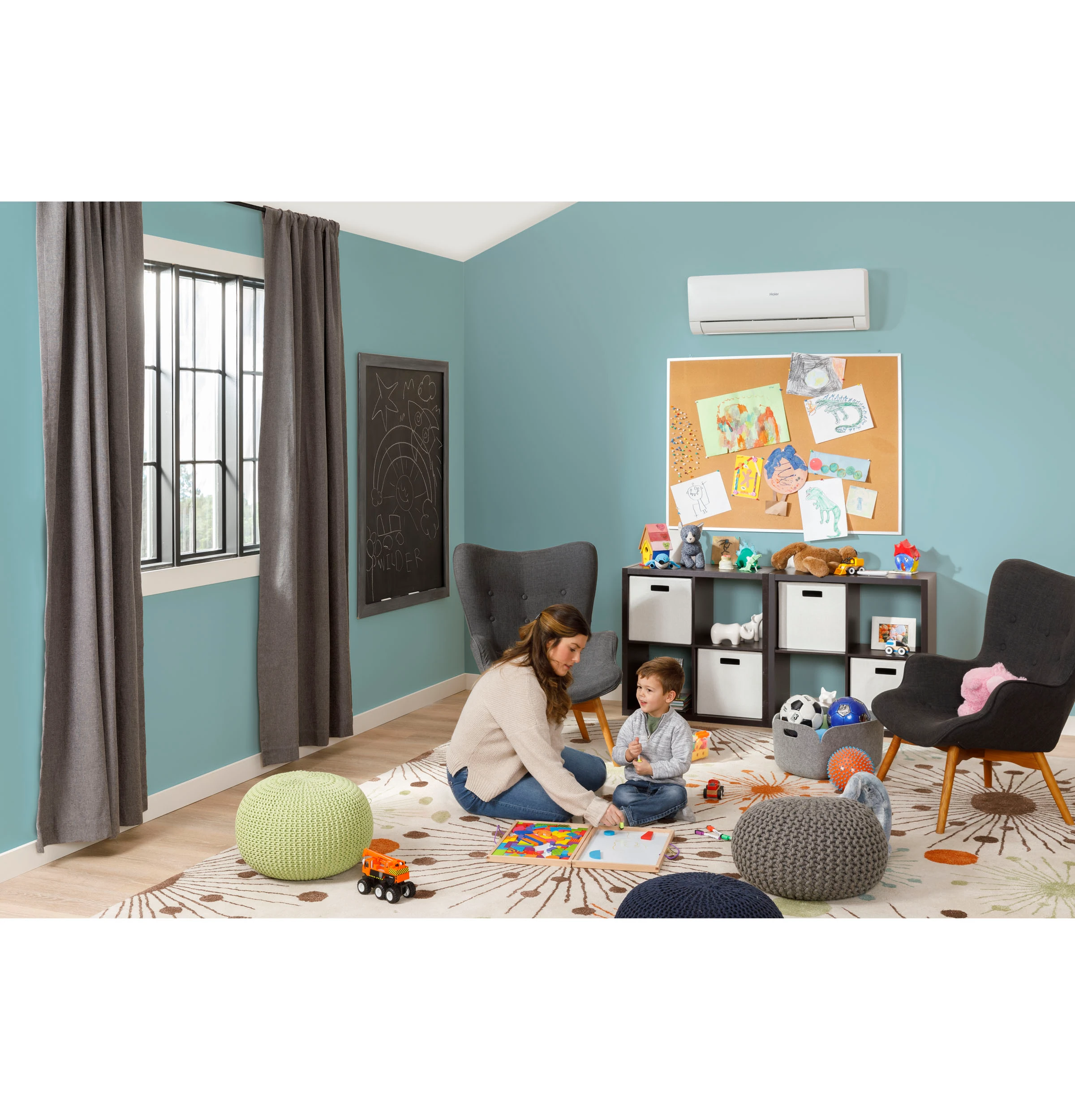 Advanced Plus Series 208-230V 18,000 BTU Single-Zone Ductless Highwall Indoor Unit AW18ES2VHB