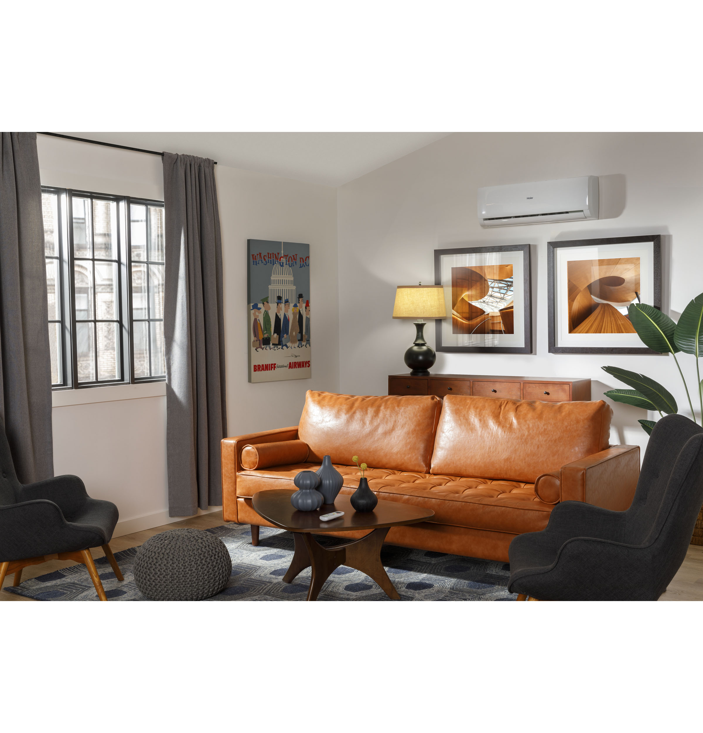 Tempo Series 208-230V 18,000 BTU Single Zone Ductless Highwall Indoor Unit AW18TE2VHA