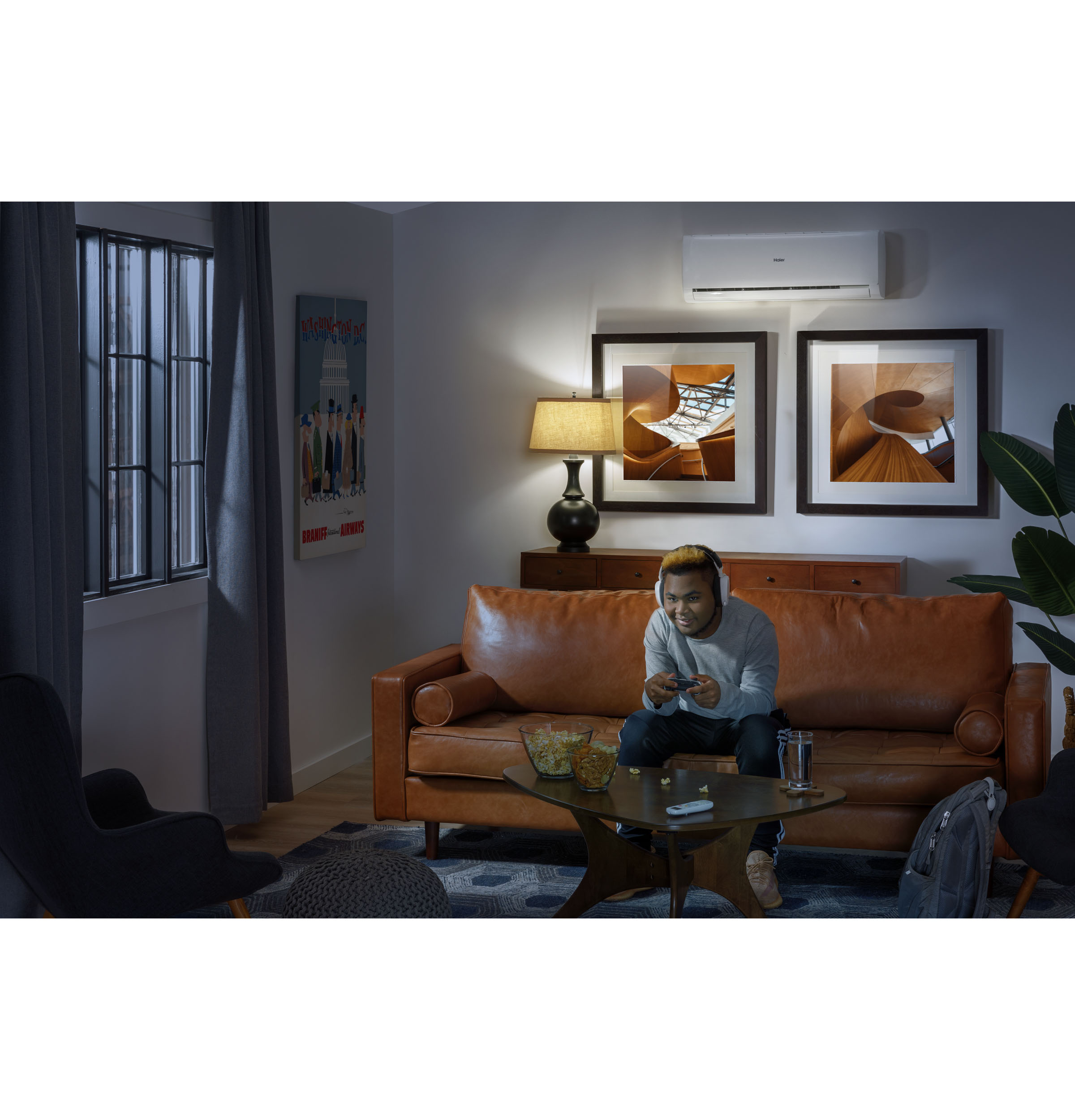 Tempo Series 208-230V 18,000 BTU Single Zone Ductless Highwall Indoor Unit AW18TE2VHA
