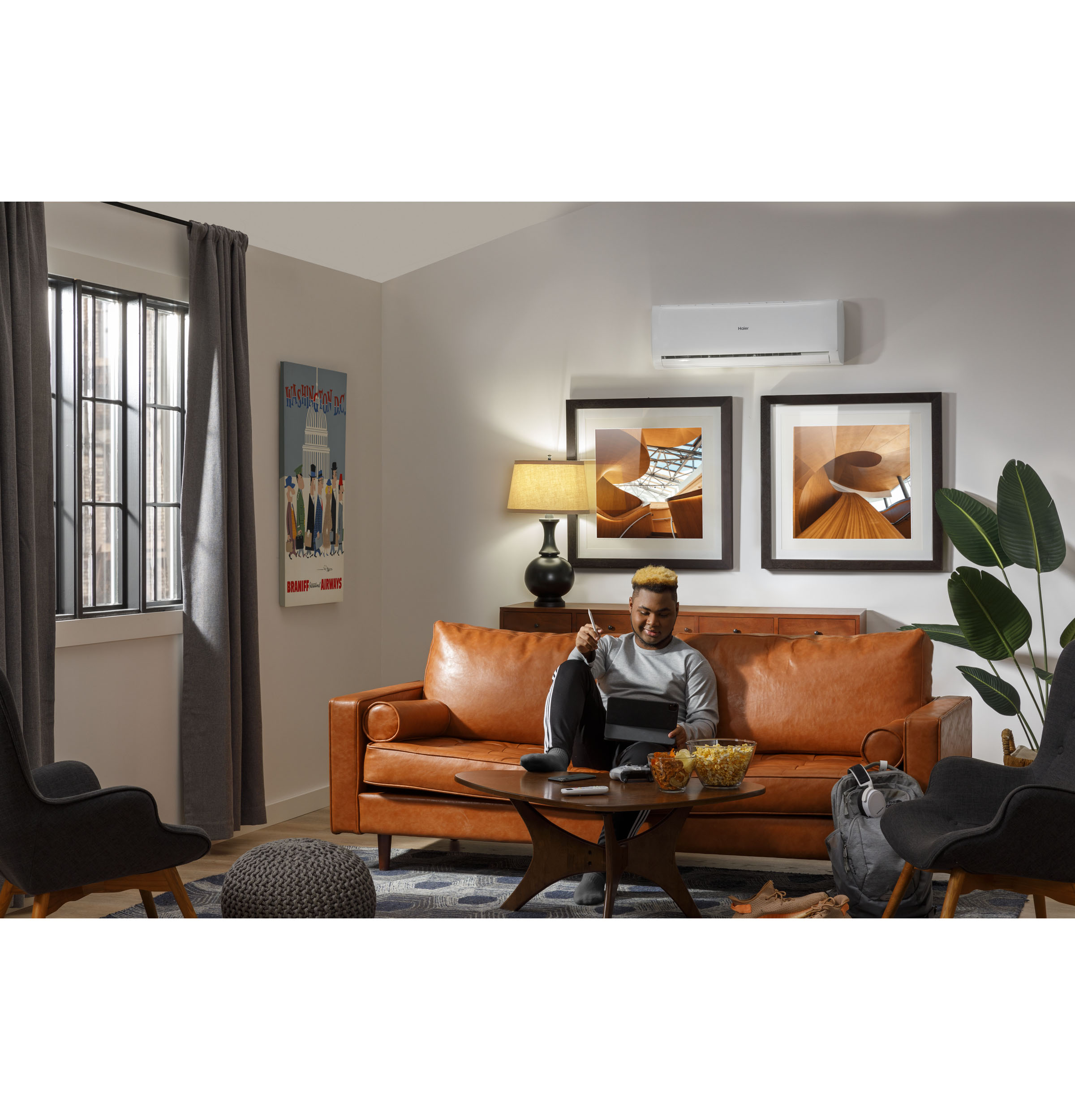 Tempo Series 208-230V 24,000 BTU Single Zone Ductless Highwall Indoor Unit AW24TE2VHA