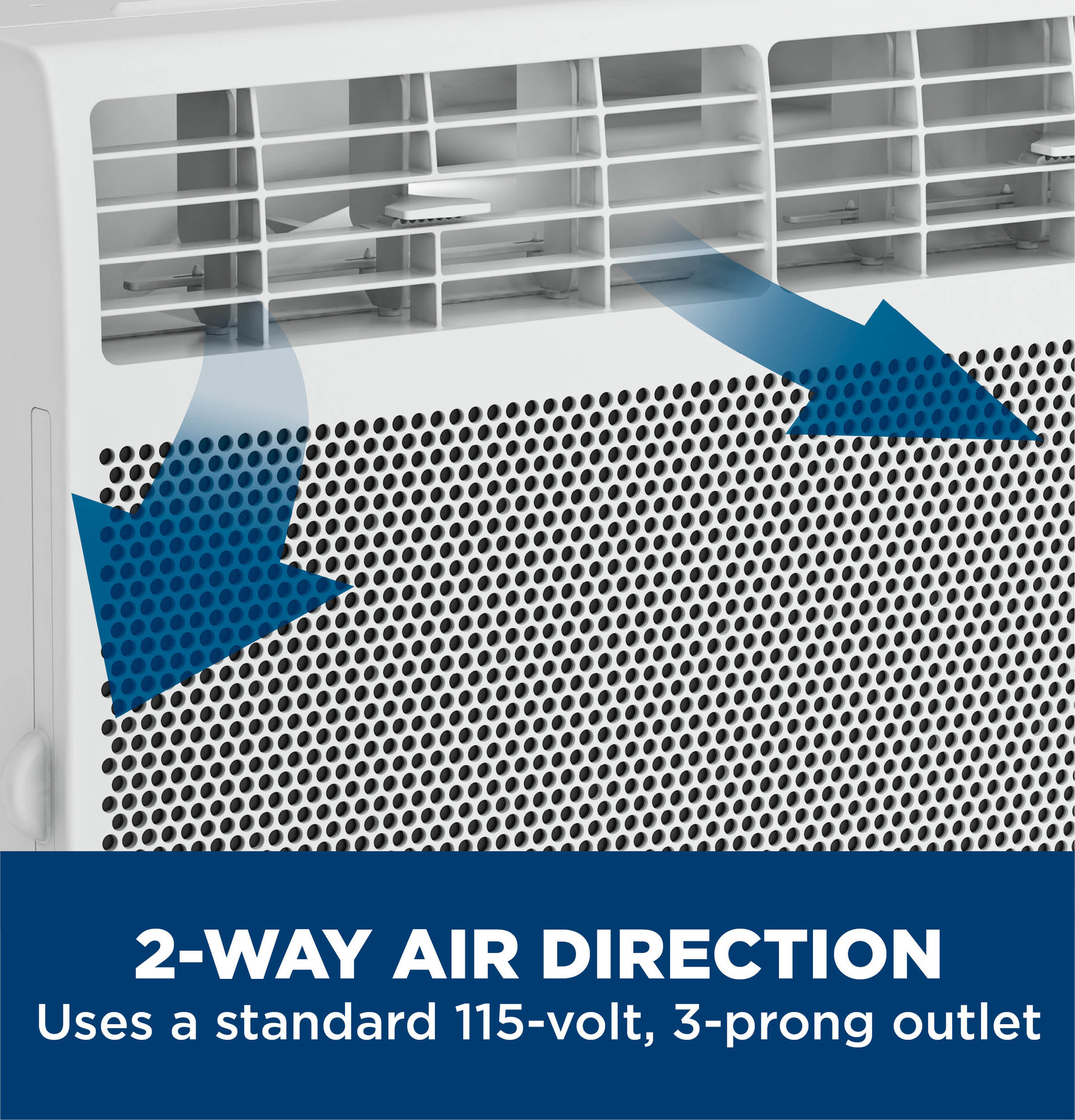 GE® 5,000 BTU Mechanical Window Air Conditioner for Small Rooms up to 150 sq ft. AWAS05BWA