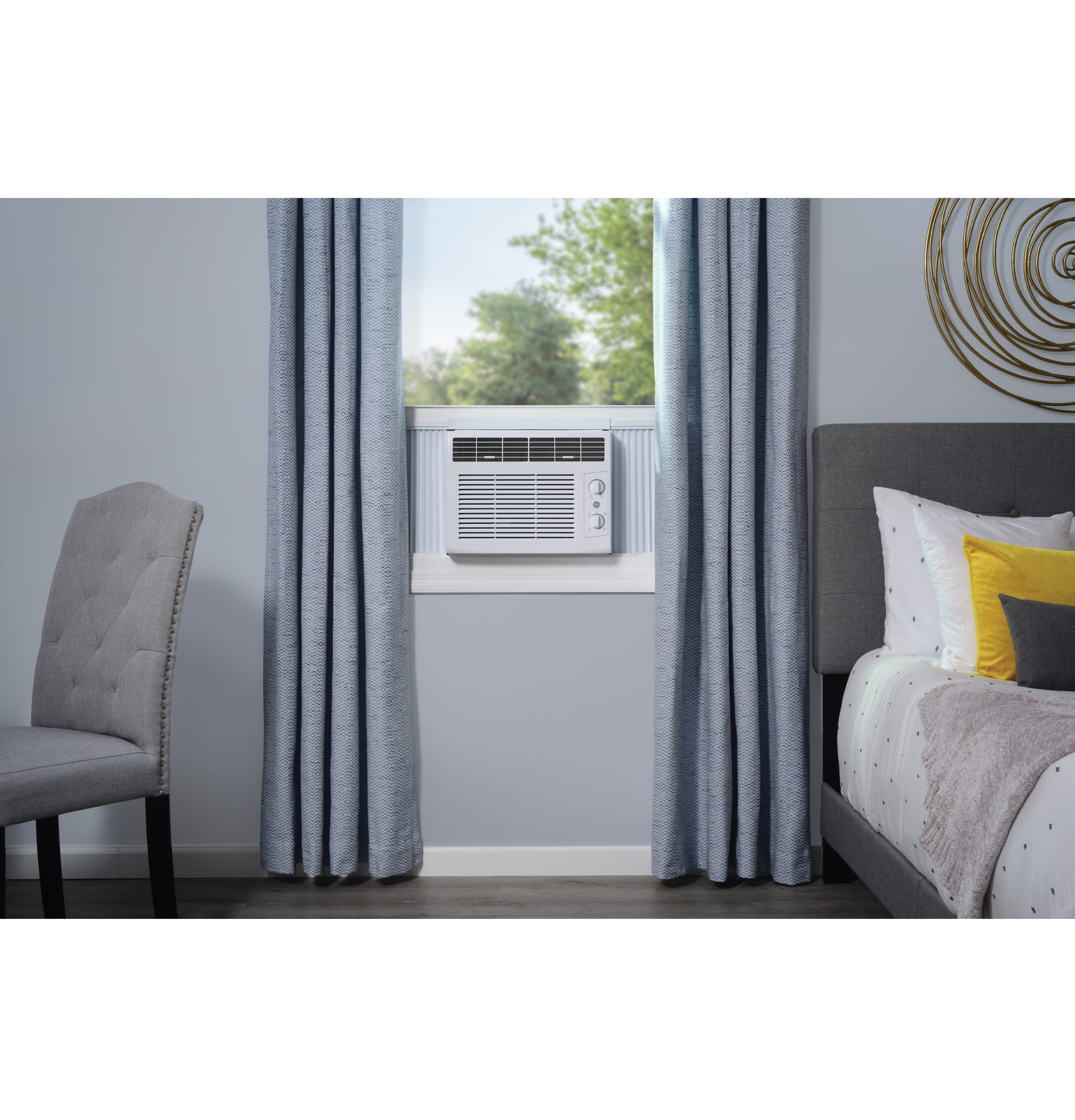 5,000 BTU Mechanical Window Air Conditioner for Small Rooms up to 150 sq ft. AWCS05BWT