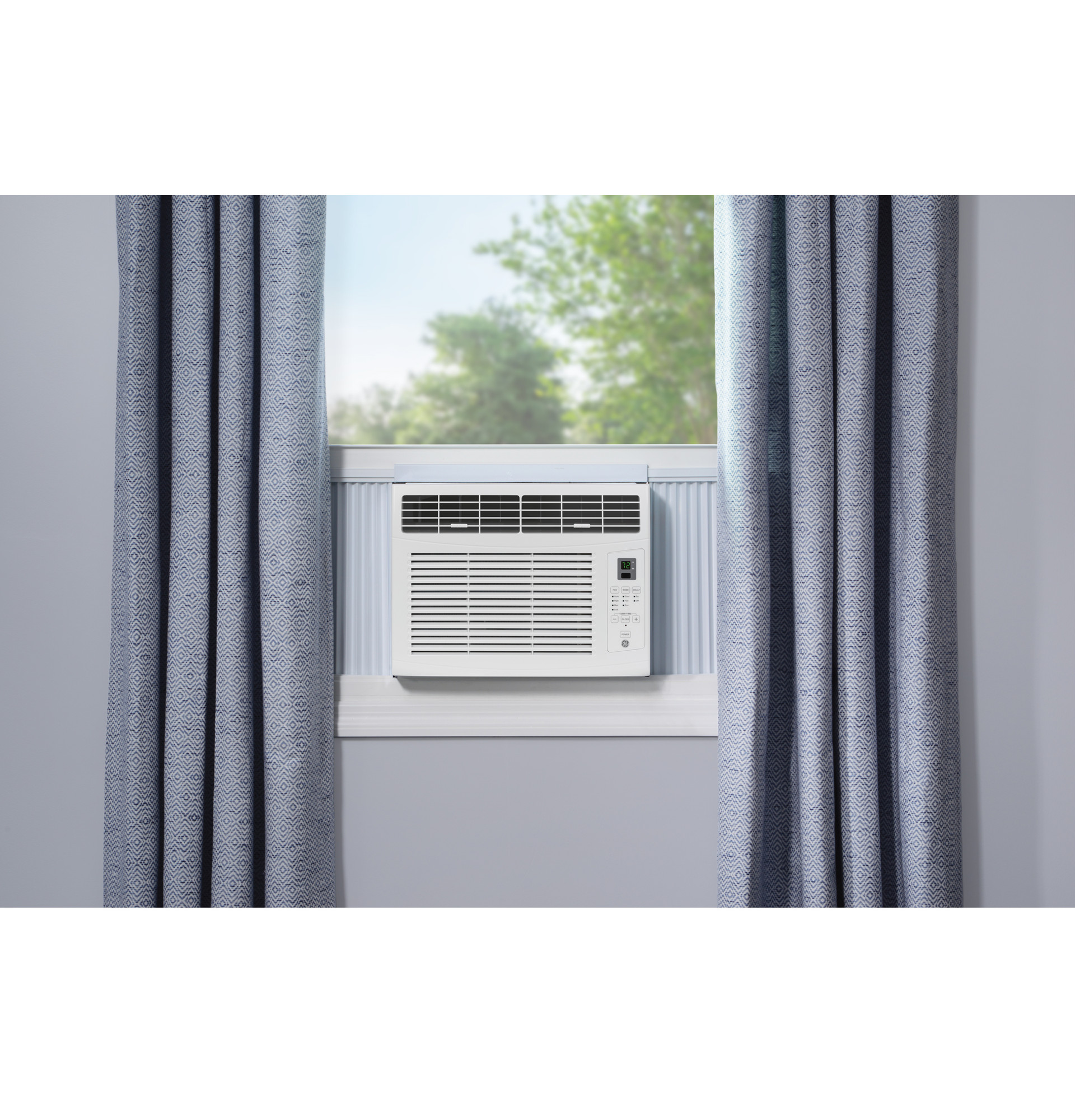 6,000 BTU Electronic Window Air Conditioner for Small Rooms up to 250 sq ft. AWCS06BWT