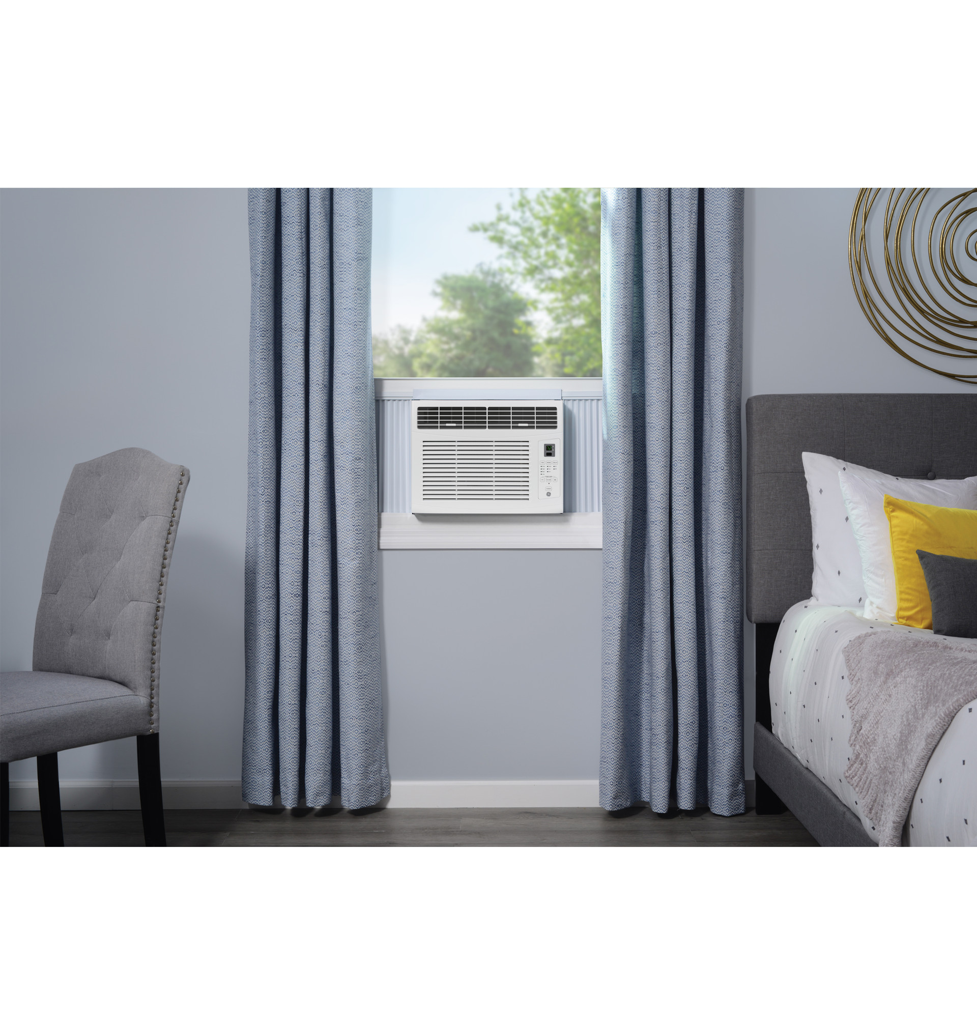 6,000 BTU Electronic Window Air Conditioner for Small Rooms up to 250 sq ft. AWCS06BWT