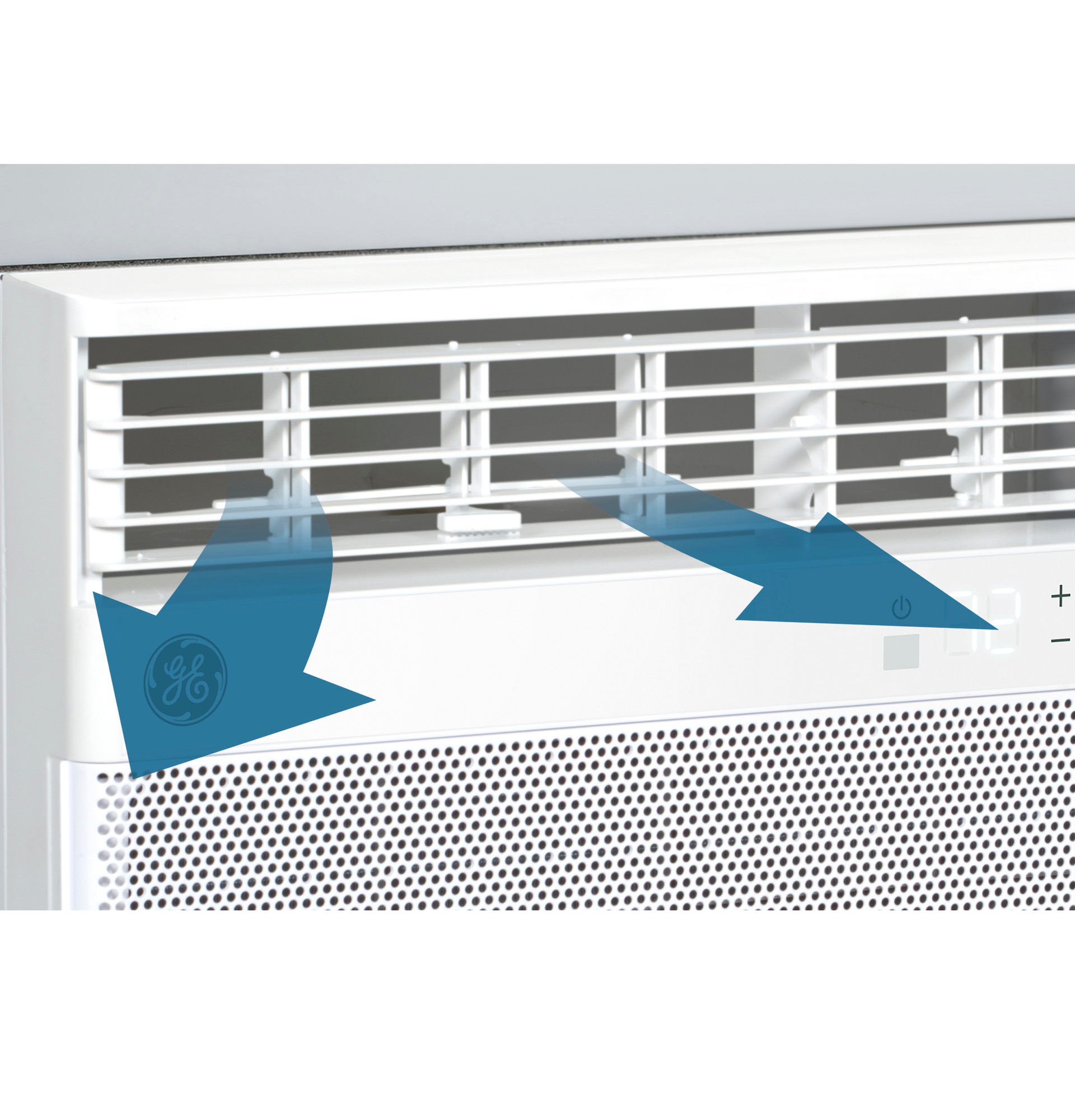 8,000 BTU Smart Electronic Window Air Conditioner for Medium Rooms up to 350 sq. ft. AWCS08WWA