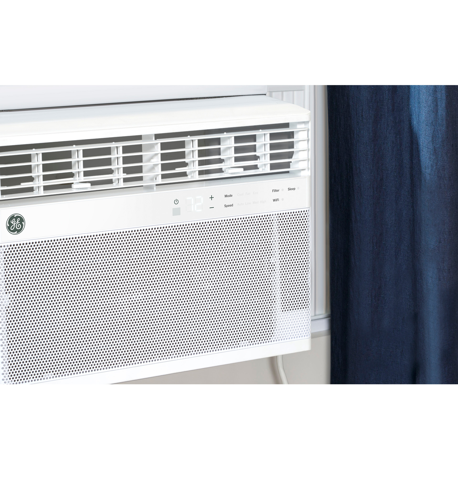 8,000 BTU Smart Electronic Window Air Conditioner for Medium Rooms up to 350 sq. ft. AWCS08WWA