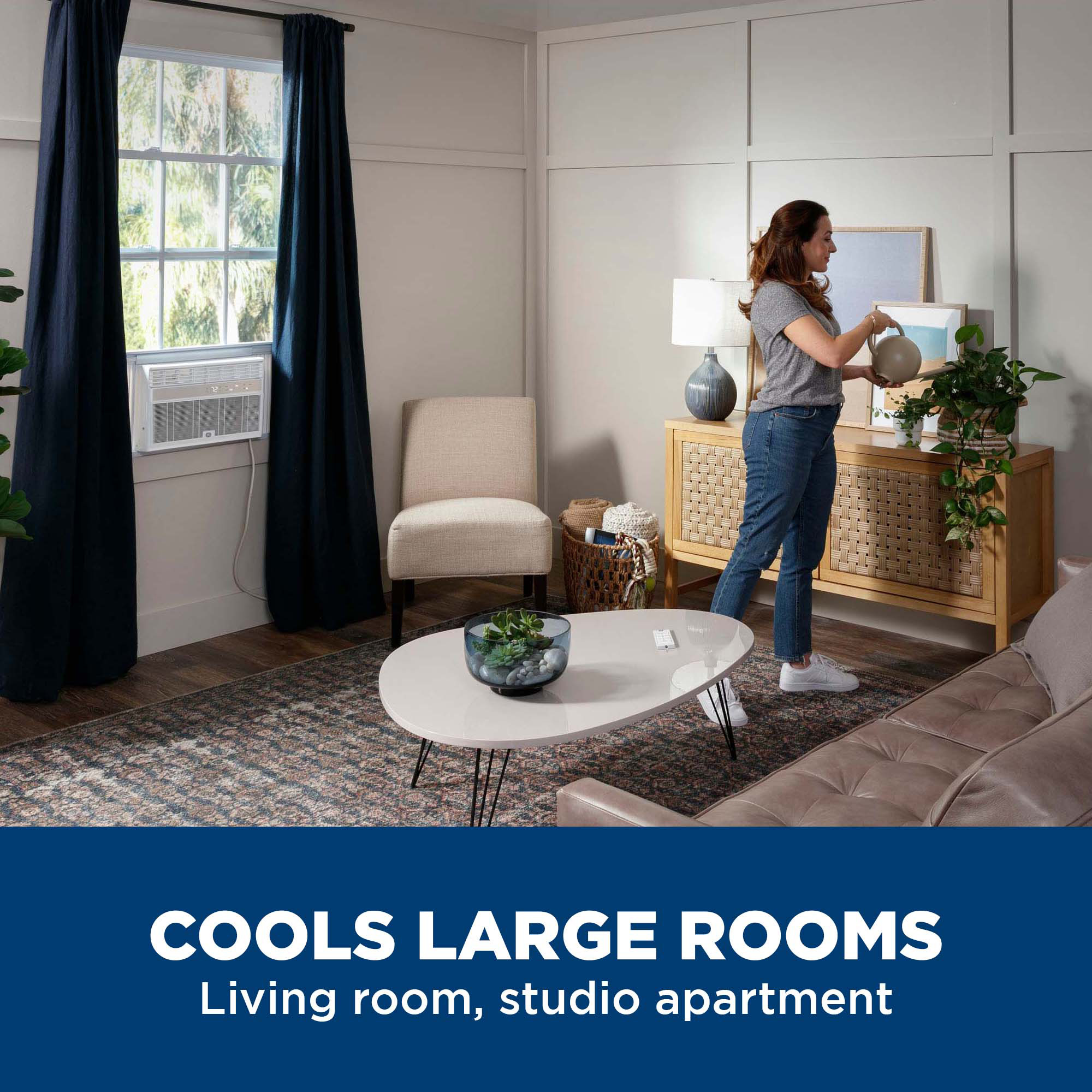 14,000 BTU Smart Electronic Window Air Conditioner for Large Rooms up to 700 sq. ft. view 4