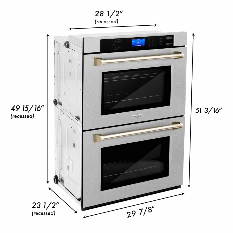 30" Professional Double Wall Oven with Self Clean and True Convection AWDS30