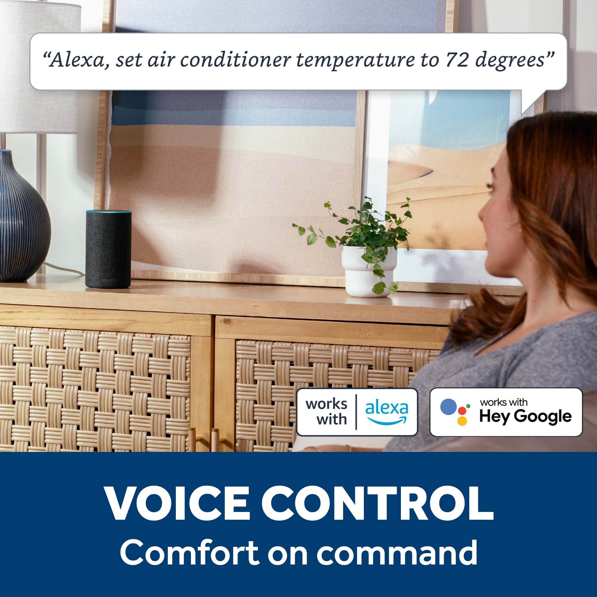 24,000 BTU Smart Heat/Cool Electronic Window Air Conditioner for Extra-Large Rooms up to 1,500 sq. ft. view 24