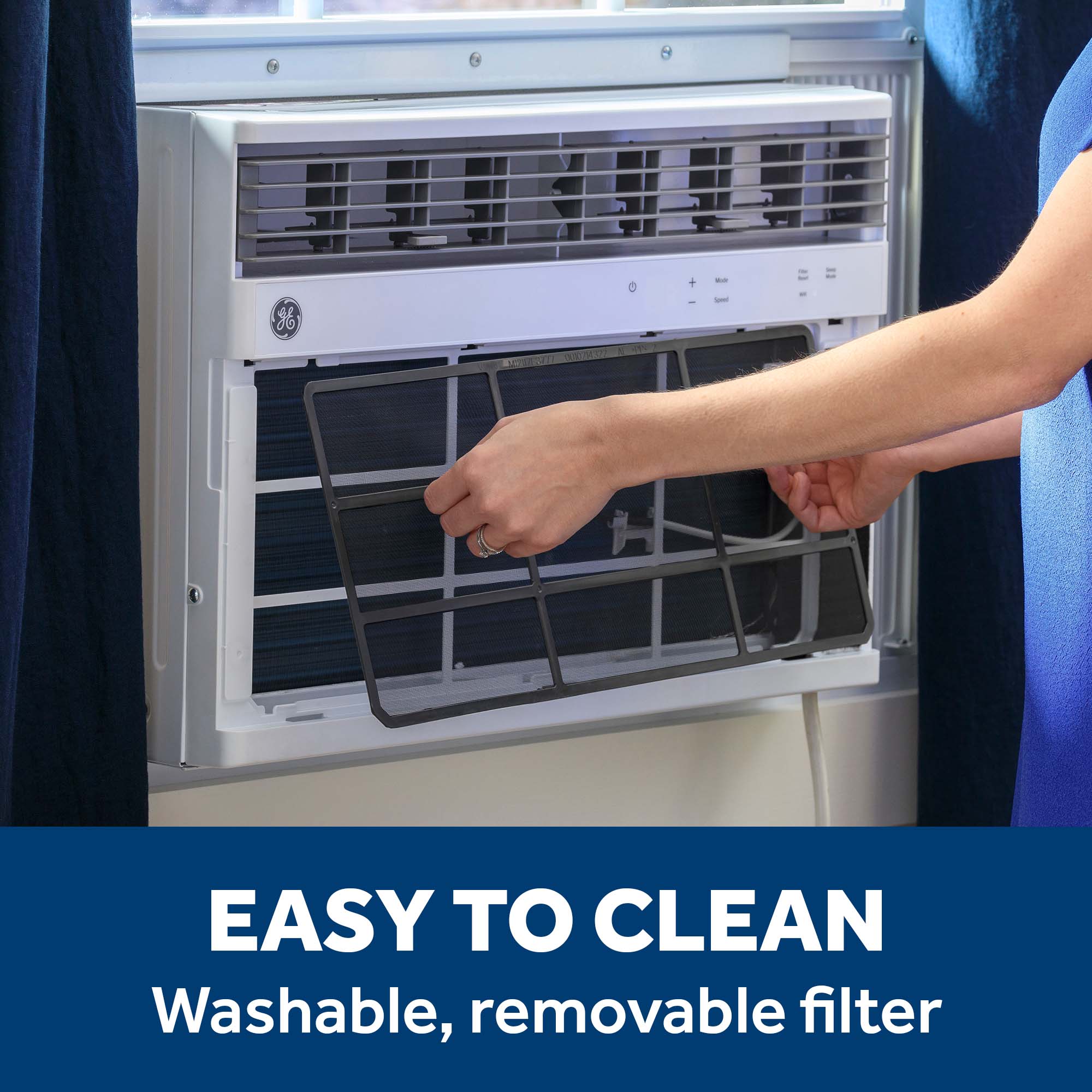 24,000 BTU Smart Heat/Cool Electronic Window Air Conditioner for Extra-Large Rooms up to 1,500 sq. ft. view 27
