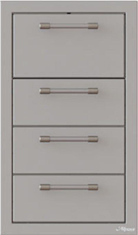 THREE DRAWER/PAPER TOWEL HOLDER AXE3DRTHSC