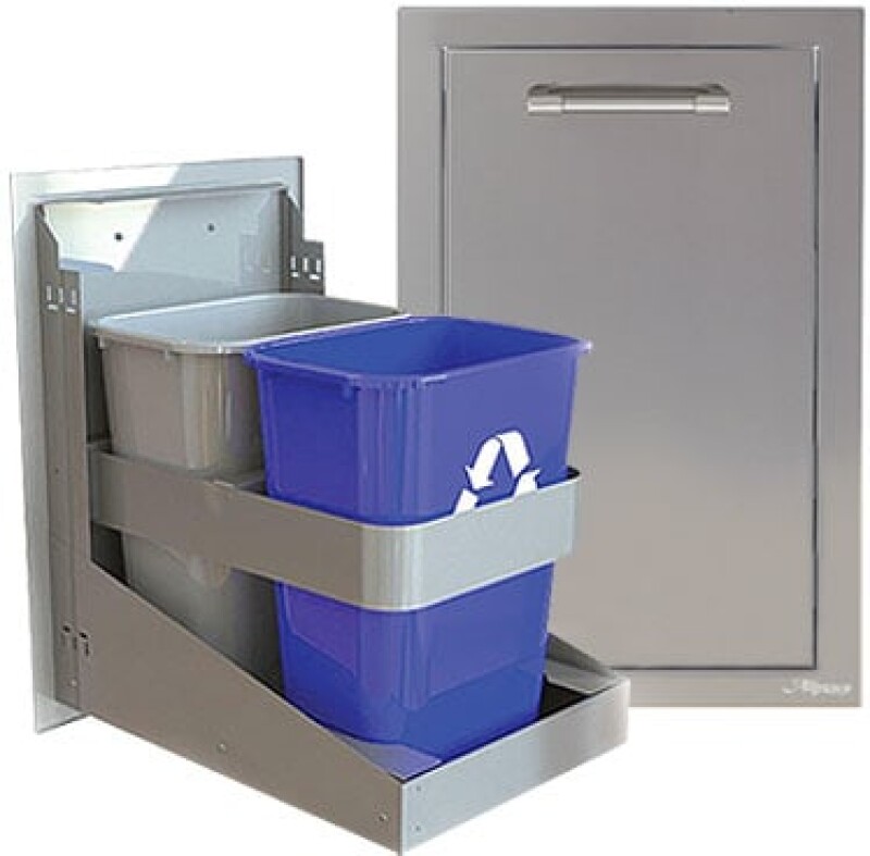 TRASH CENTER Single Bin AXETCSC