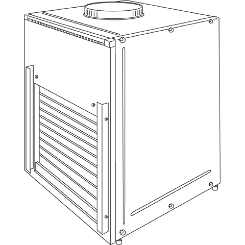 Zoneline Single Package Vertical Air Conditioner AZ85E09EAC