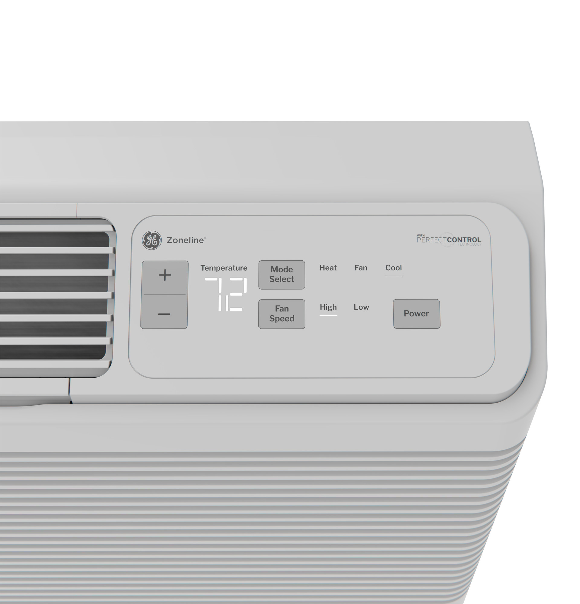 GE Zoneline® Heat Pump Variable Speed Unit with Makeup Air 15,000 BTU, 230/208 Volt AZVS15DMQWA