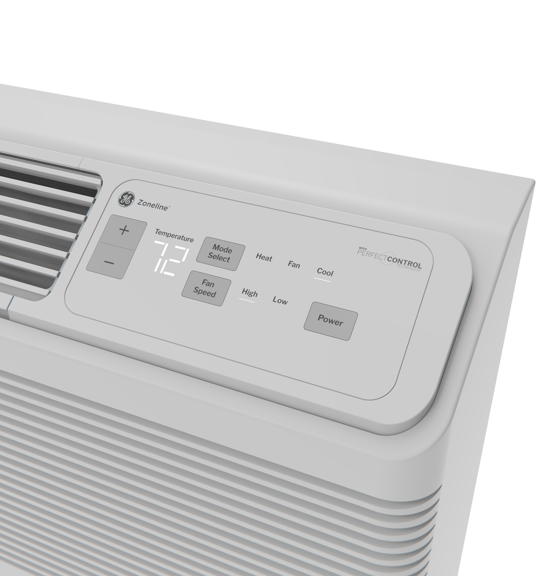 GE Zoneline® Heat Pump Unit with Variable Speed Inverter Technology and ICR 15,000 BTU, 265 Volt AZVS15ERXWA