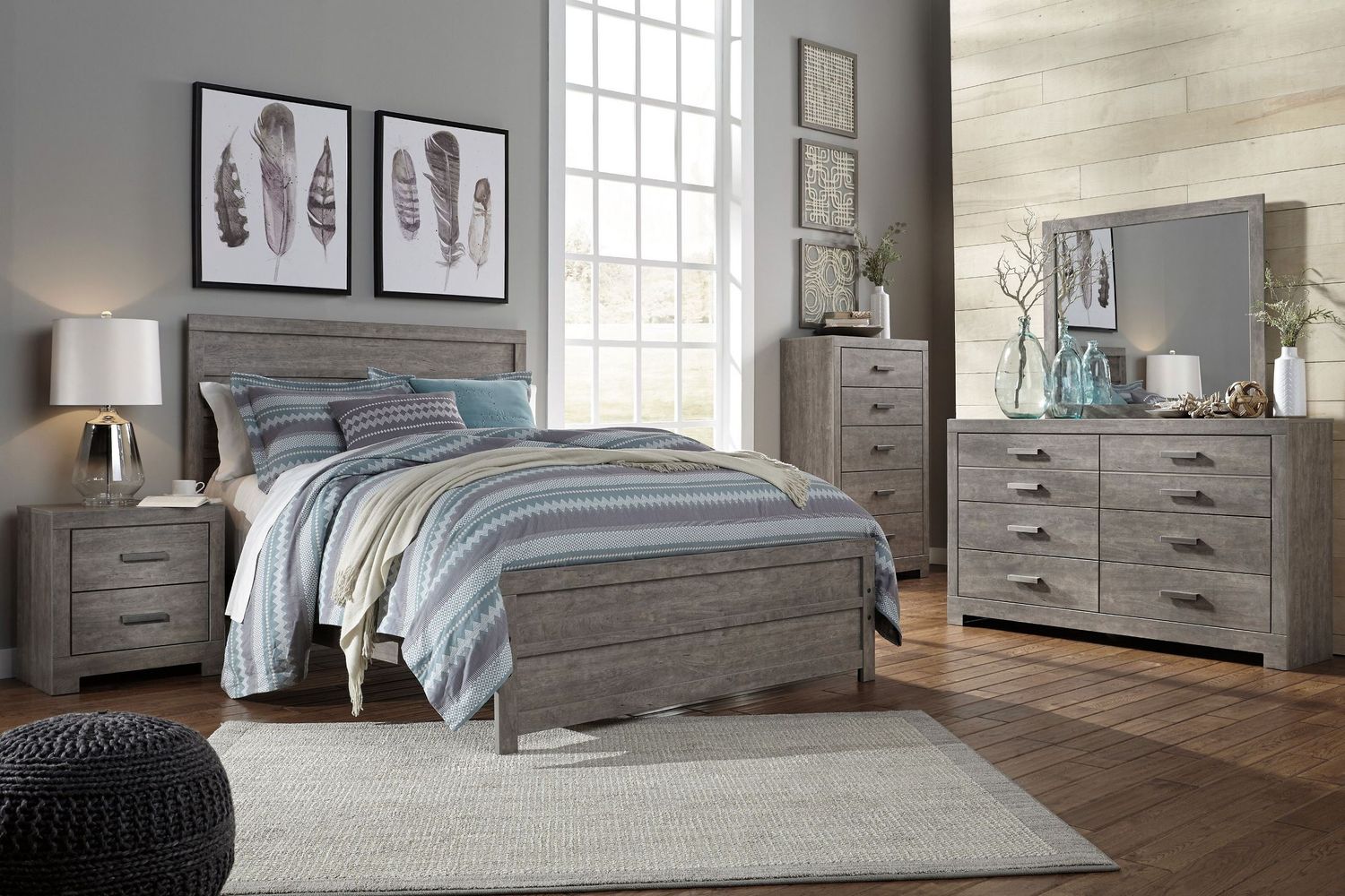 Culverbach Gray Bedroom Mirror B07036