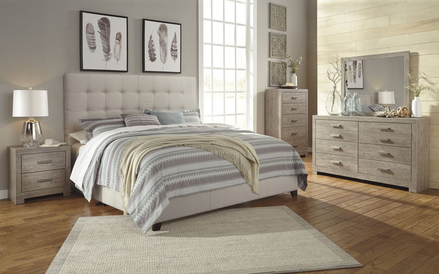 Culverbach Gray Bedroom Mirror B07036