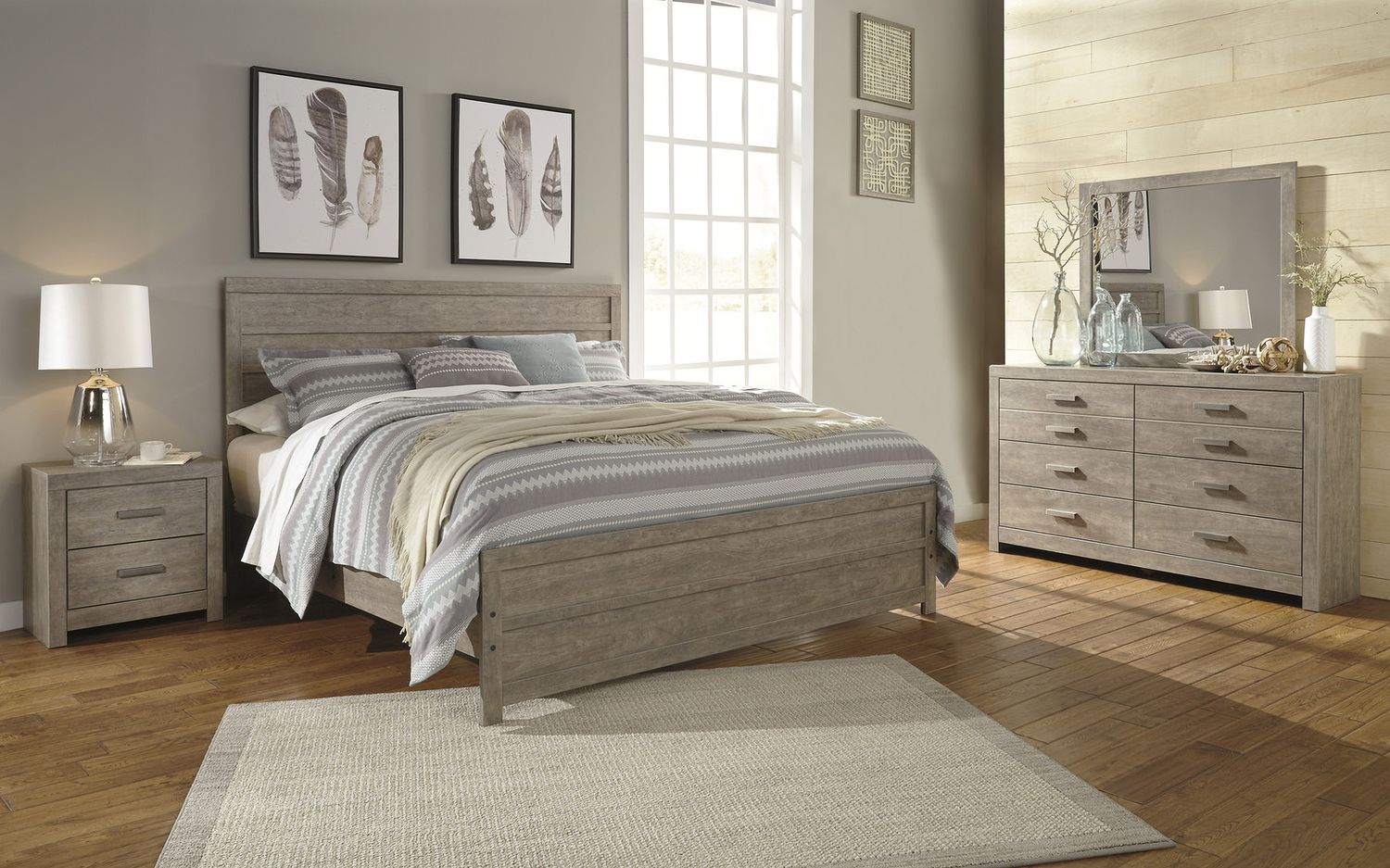 Culverbach Gray Bedroom Mirror B07036