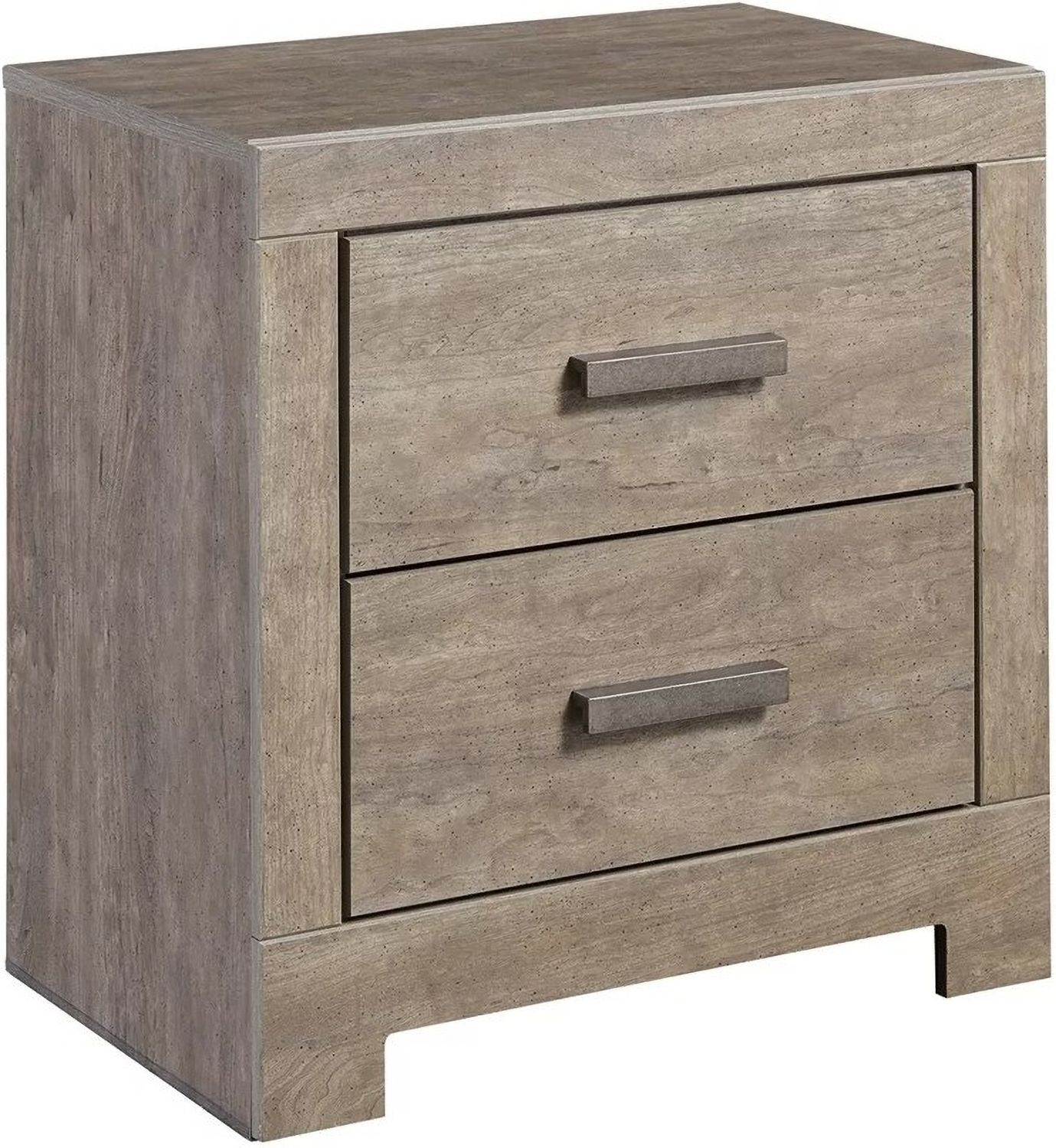 Culverbach Gray 2 Drawer Nightstand B07092