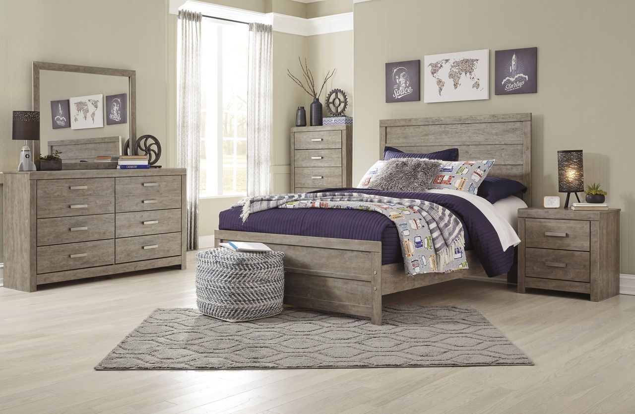 Culverbach Gray Full Panel Bed B070B3