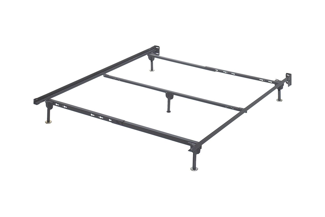 Queen Platform Bolt on Bed Frame In Metallic B10031