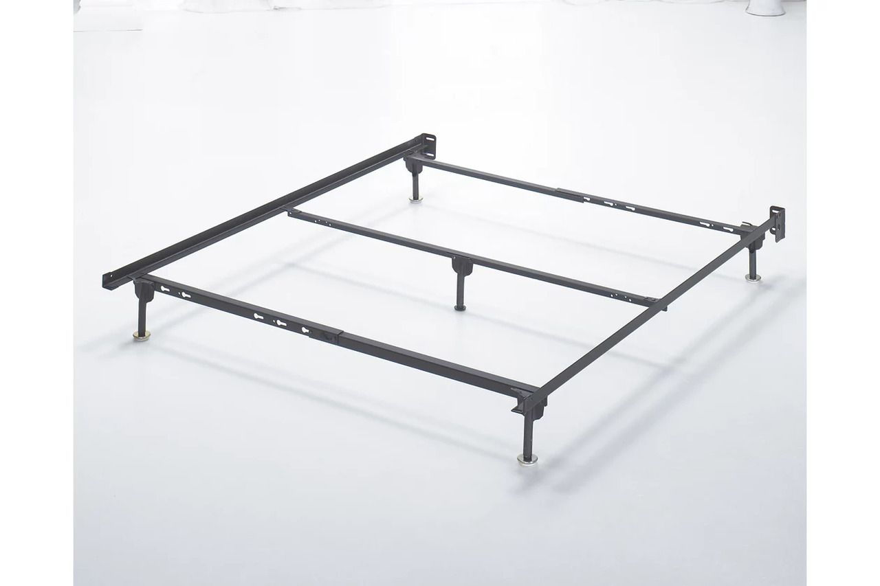 Queen Platform Bolt on Bed Frame In Metallic B10031