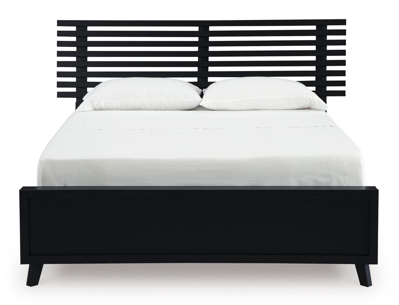 Danziar Black Queen Slat Headboard Only B1013157