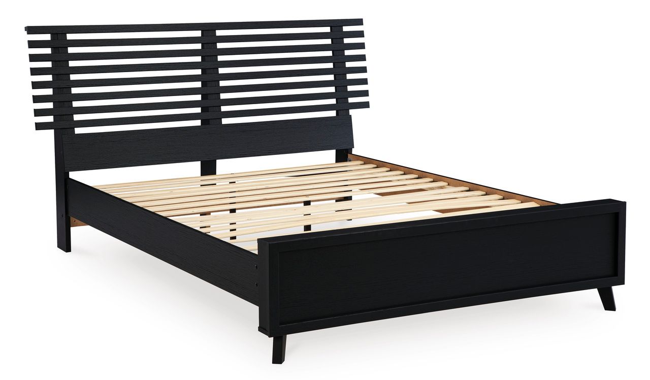 Danziar Black Queen Slat Headboard Only B1013157
