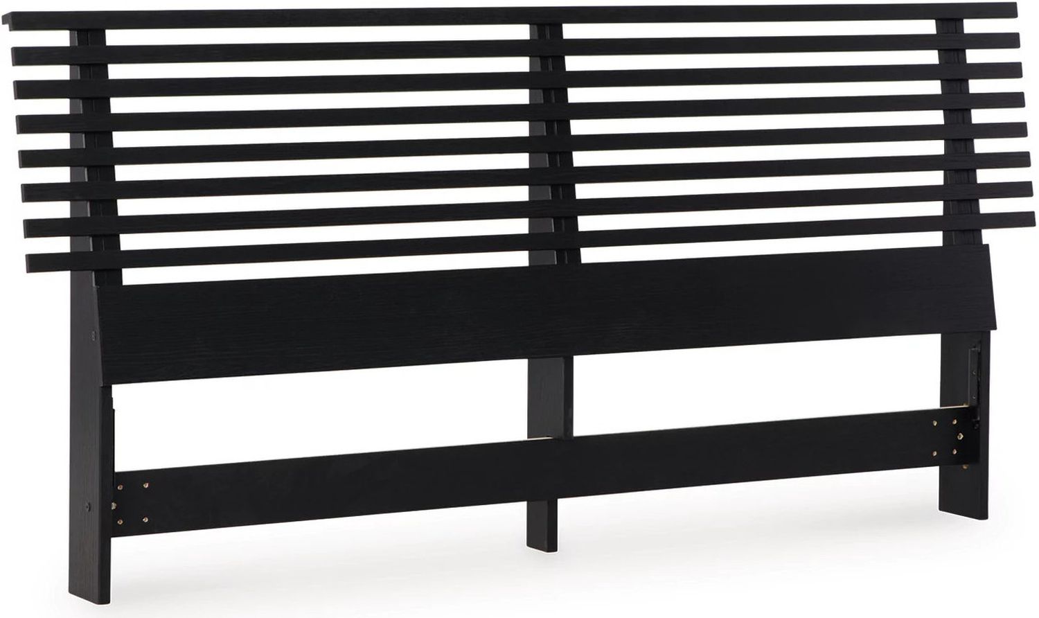 Danziar Black King Slat Headboard Only B1013158