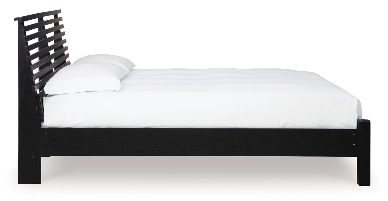 Danziar Black King Slat Headboard Only B1013158