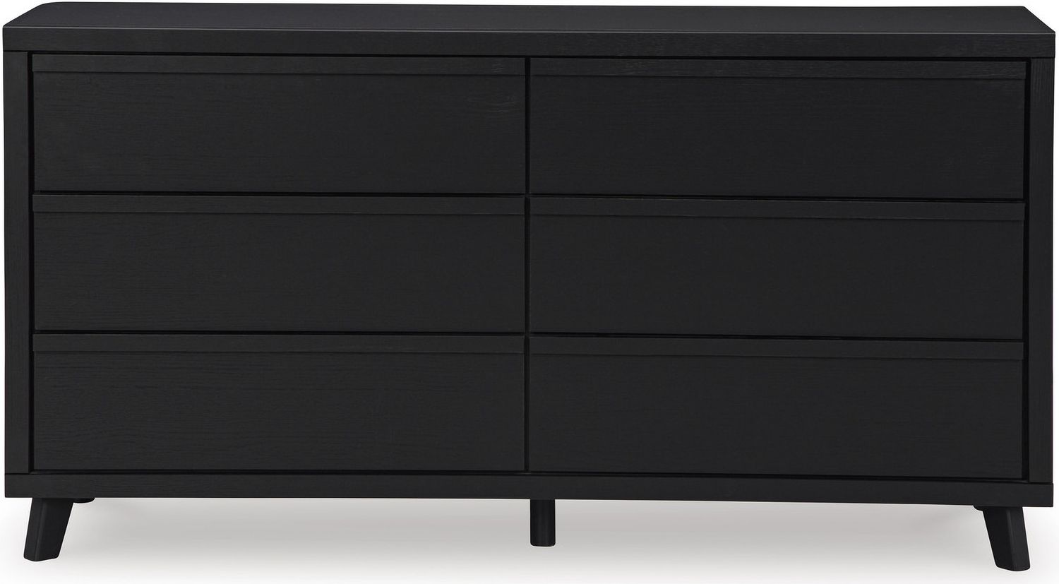 Danziar Black Six Drawer Dresser B1013231
